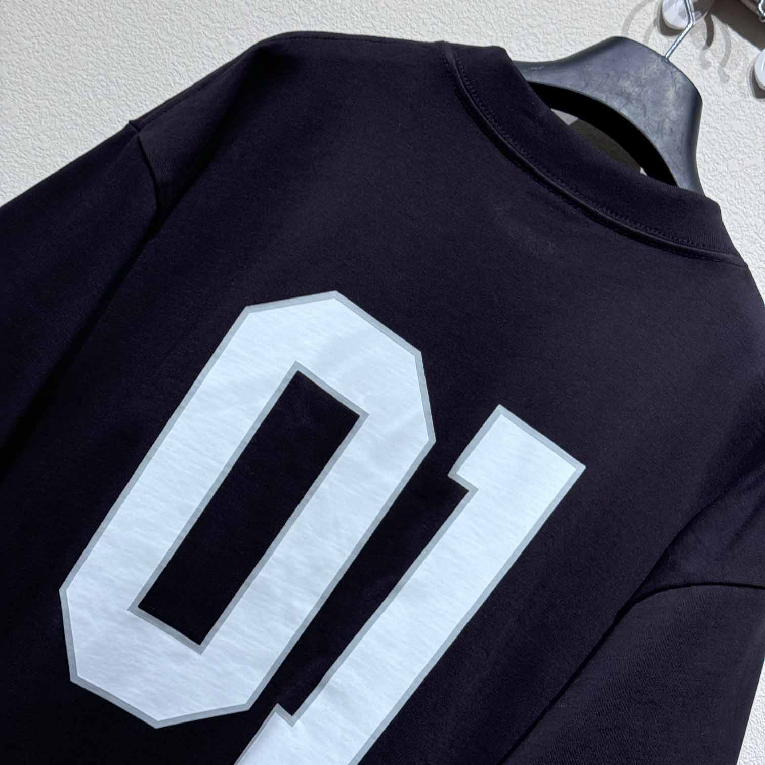 Balenciaga Basketball Series - Oversized T-Shirt In Black - PerfectKickZ
