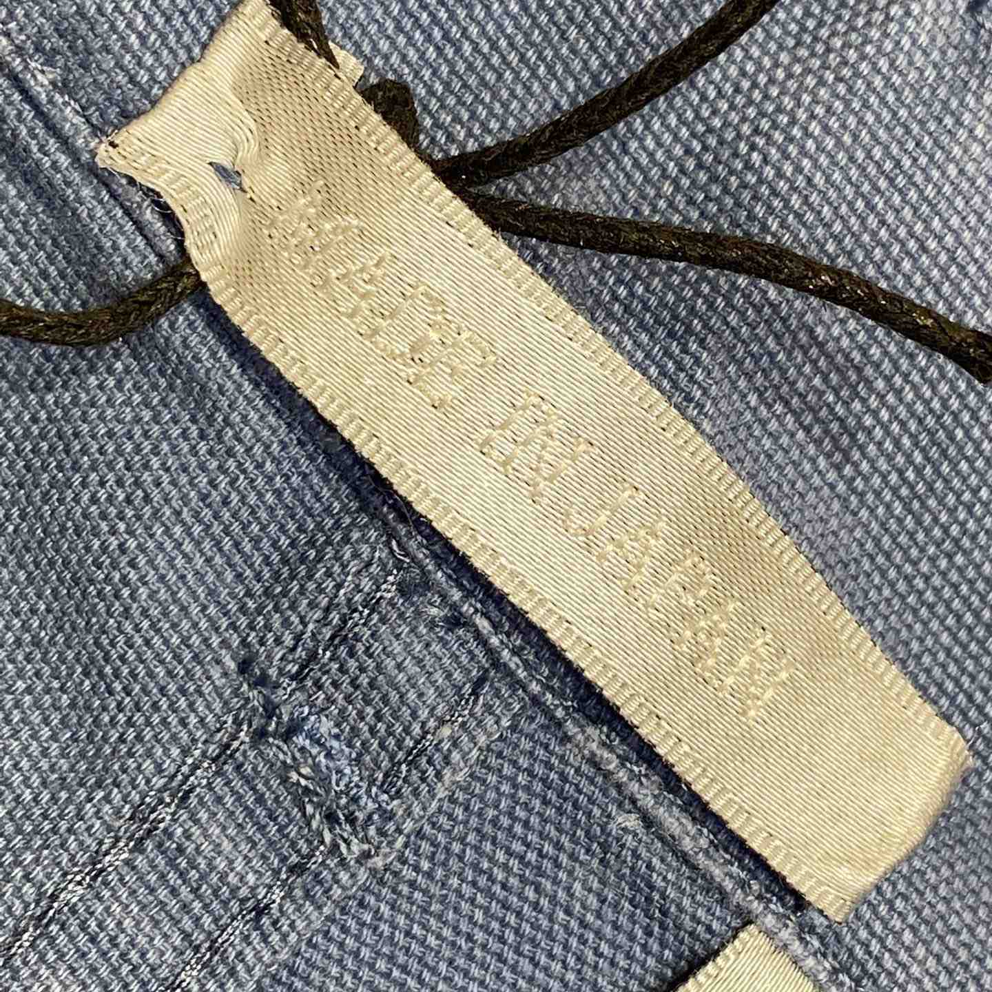 Christian Dior Couture Carpenter Shorts Blue Cotton Denim  - PerfectKickZ