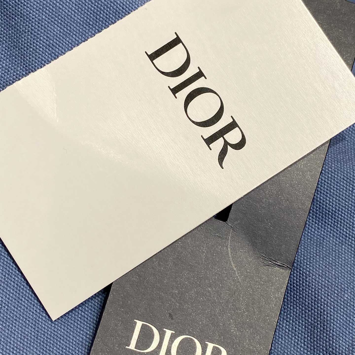 Christian Dior Couture Carpenter Shorts Blue Cotton Denim  - PerfectKickZ