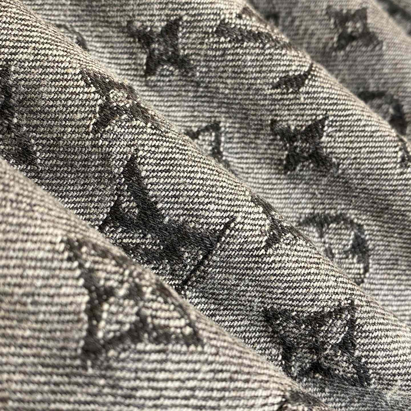 Louis Vuitton Embroidered Monogram Baggy Denim Pants   1ABY8N - PerfectKickZ
