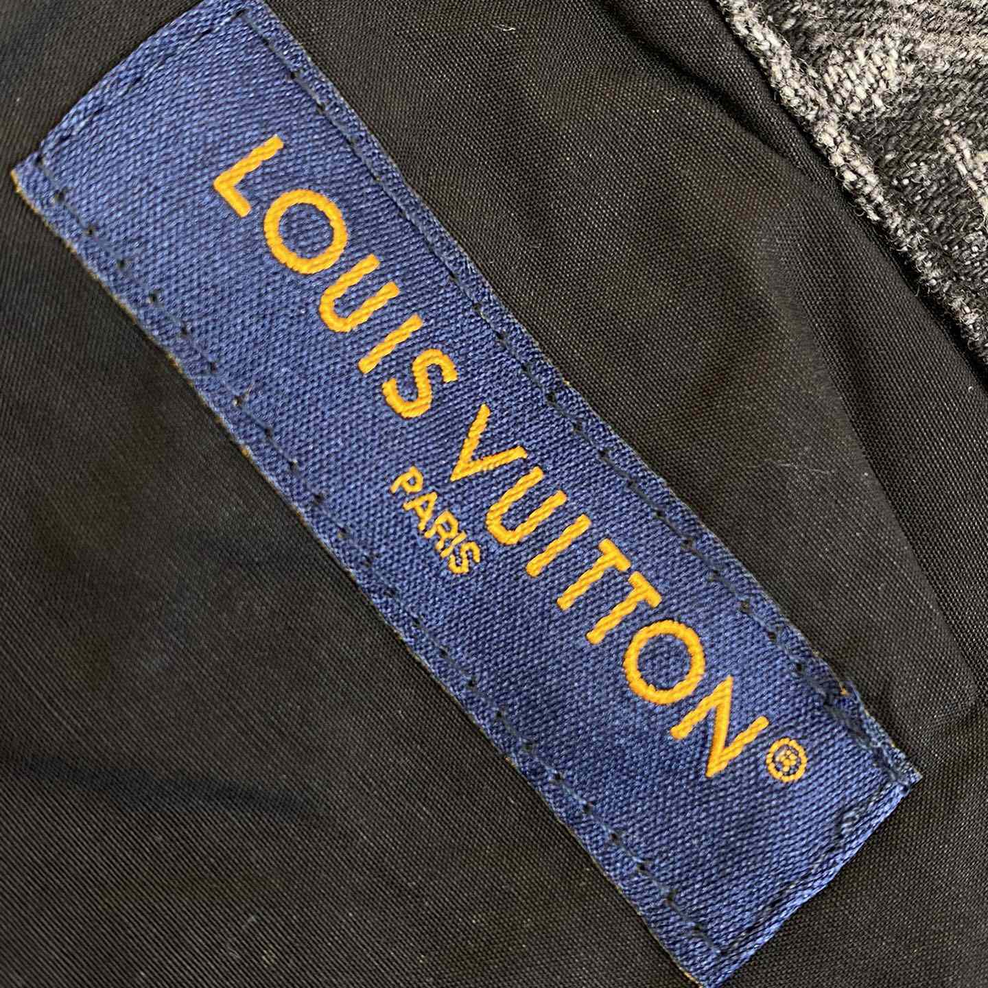 Louis Vuitton Embroidered Monogram Baggy Denim Pants   1ABY8N - PerfectKickZ