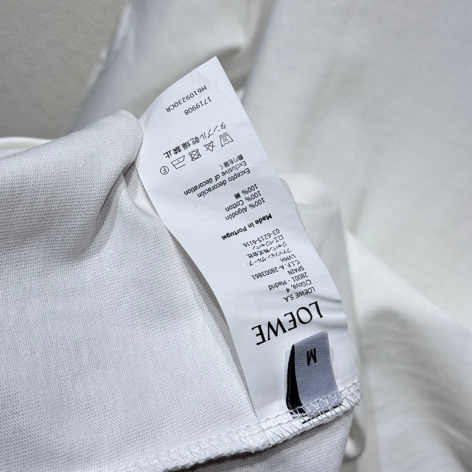 Loewe Loose fit T-shirt In Cotton - PerfectKickZ