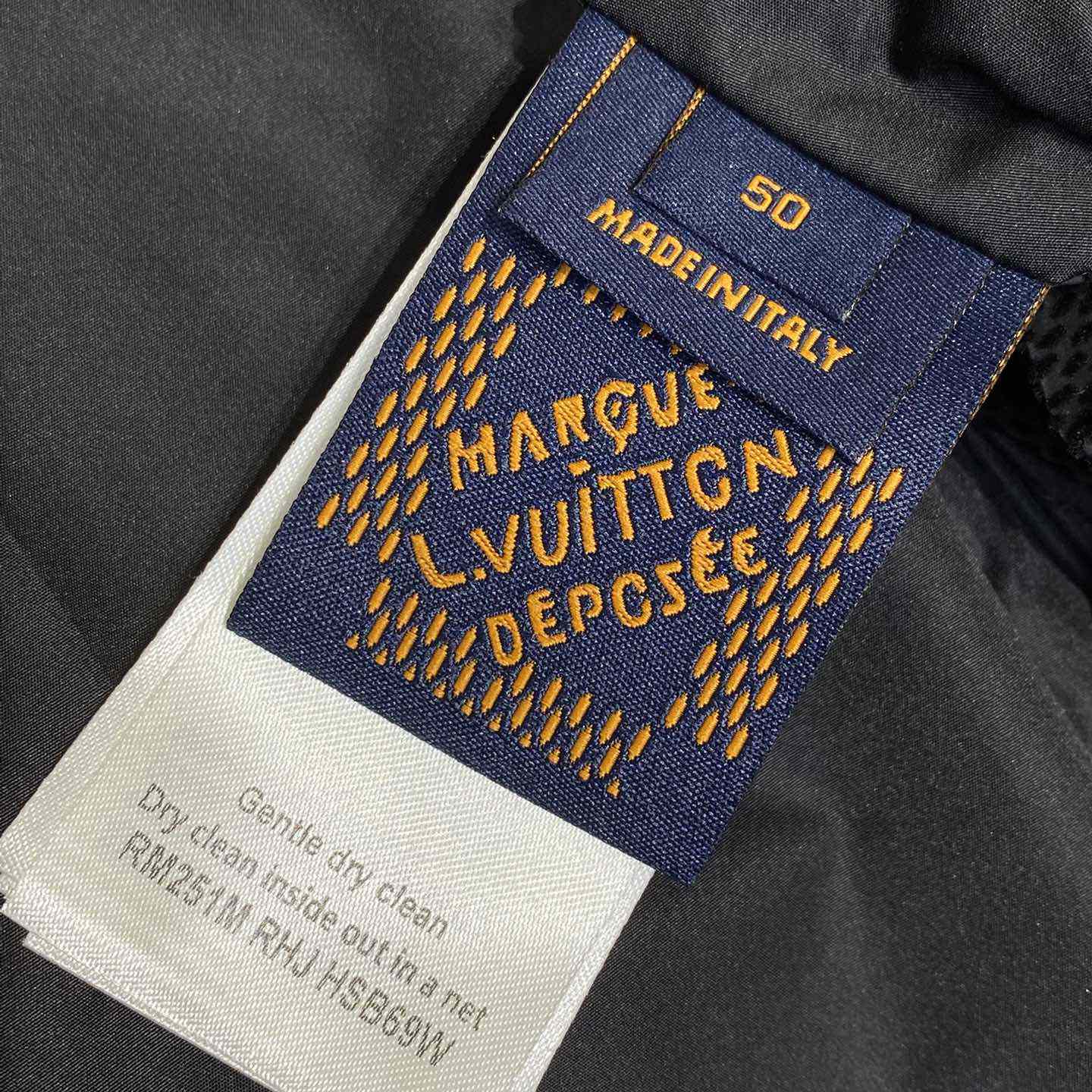 Louis Vuitton Flocked Damier Technical Track Pants   1AHCDQ - PerfectKickZ