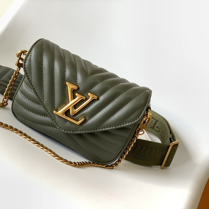  Louis Vuitton New Wave Multi-Pochette   （21x13x6.5cm）  M56471 - PerfectKickZ