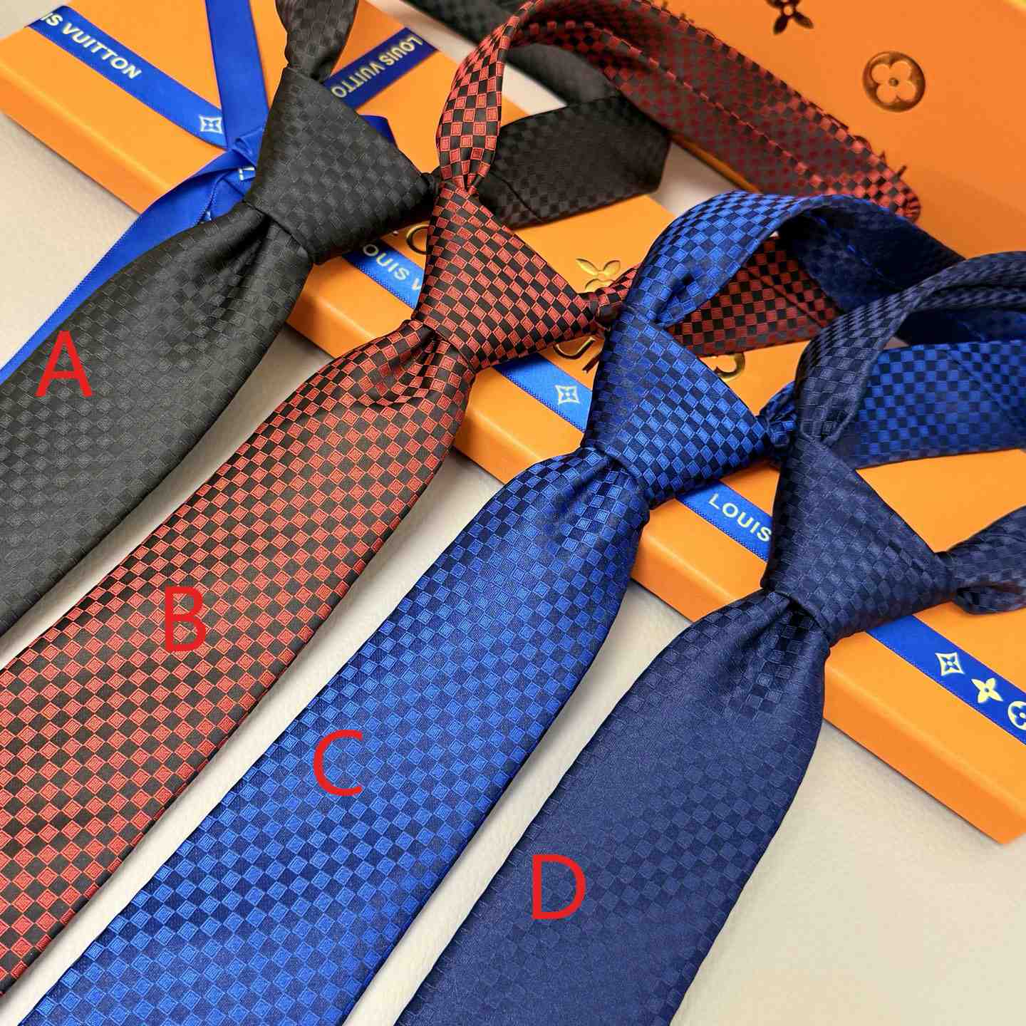 Louis Vuitton Damier Classique Tie - PerfectKickZ