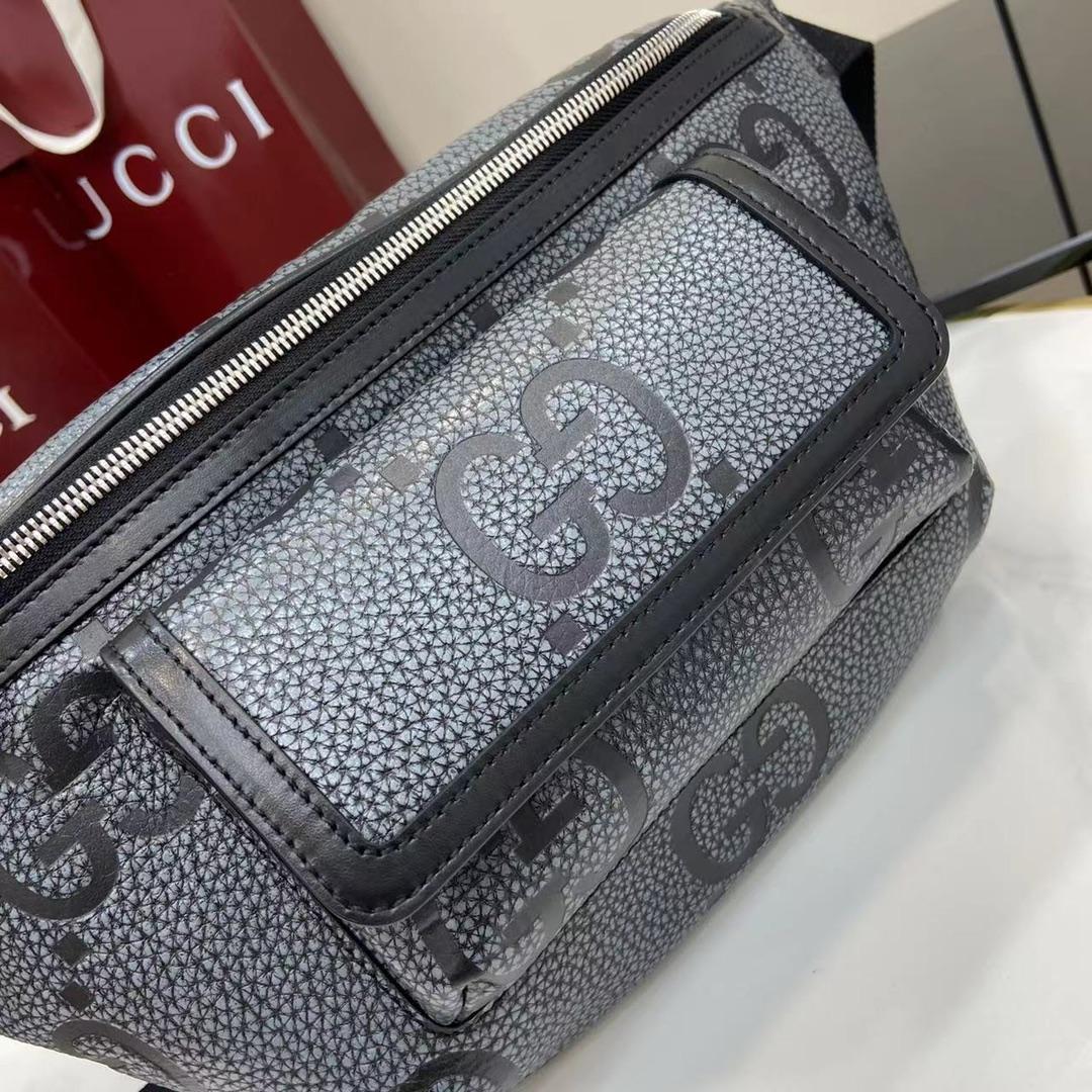 Gucci Medium Jumbo GG Belt Bag - PerfectKickZ