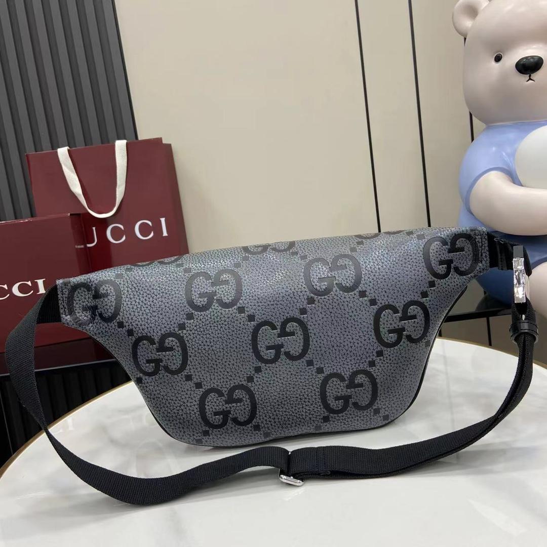 Gucci Medium Jumbo GG Belt Bag - PerfectKickZ