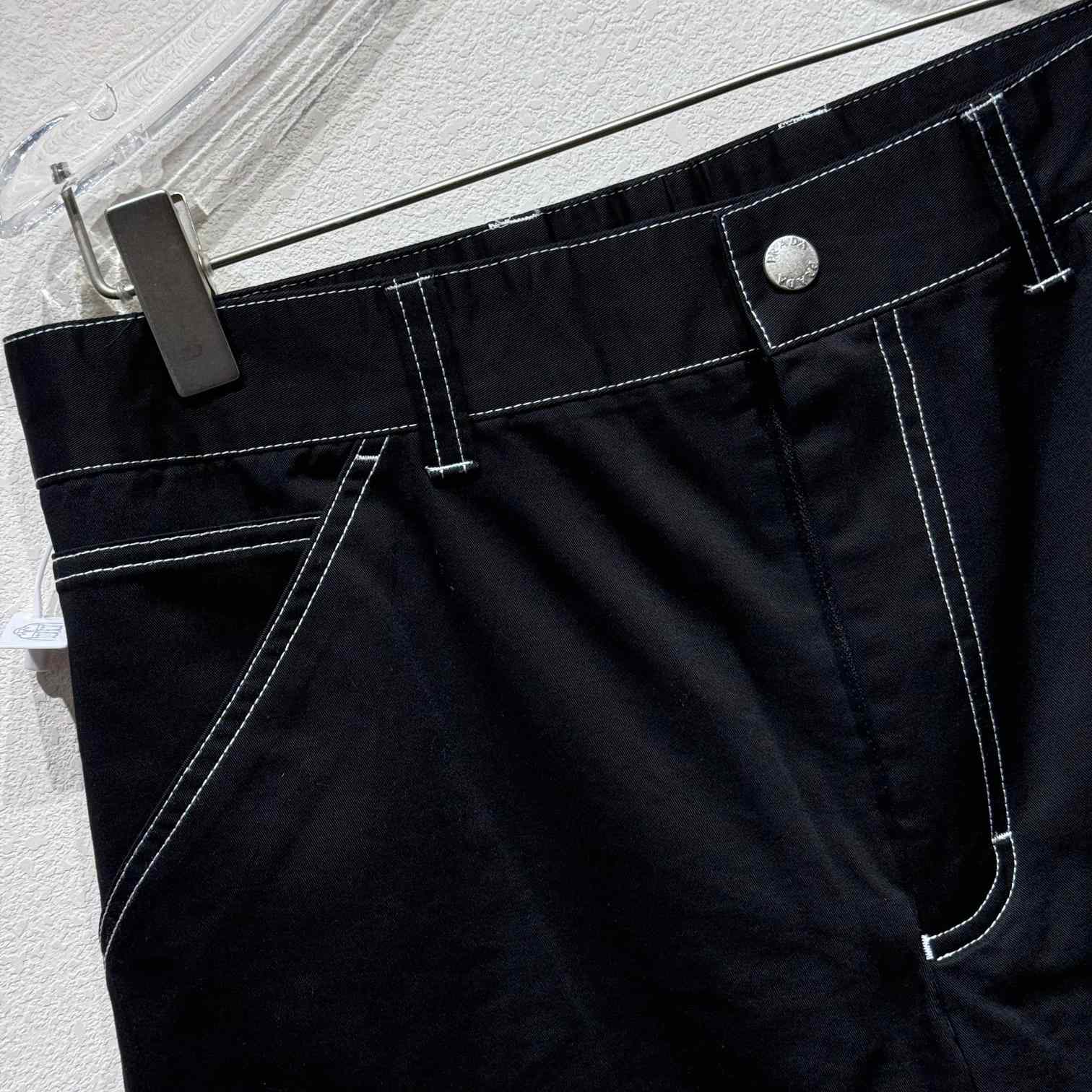 Prada Straight-leg Cotton Trousers - PerfectKickZ
