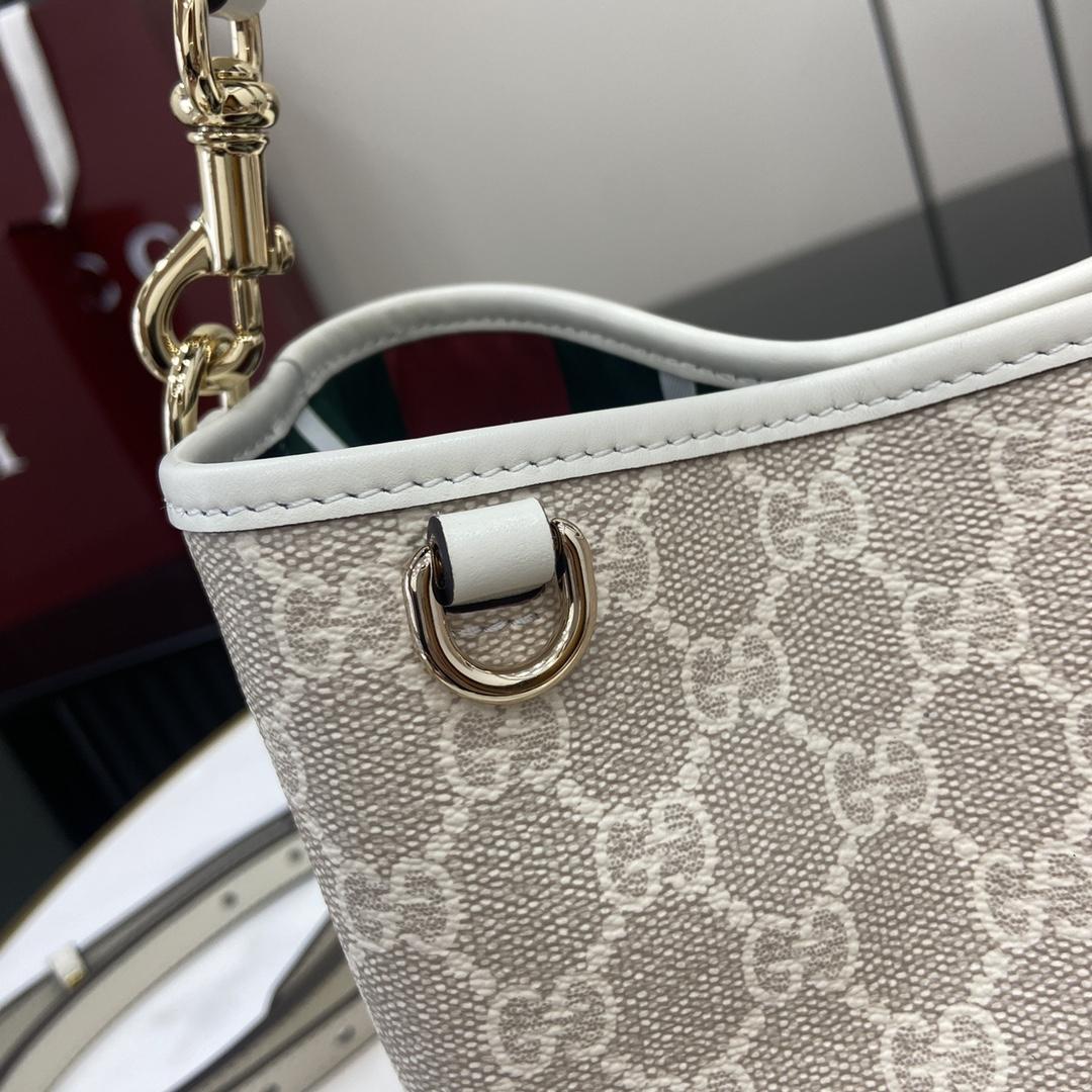 Gucci GG Emblem Mini Bucket Bag  - PerfectKickZ