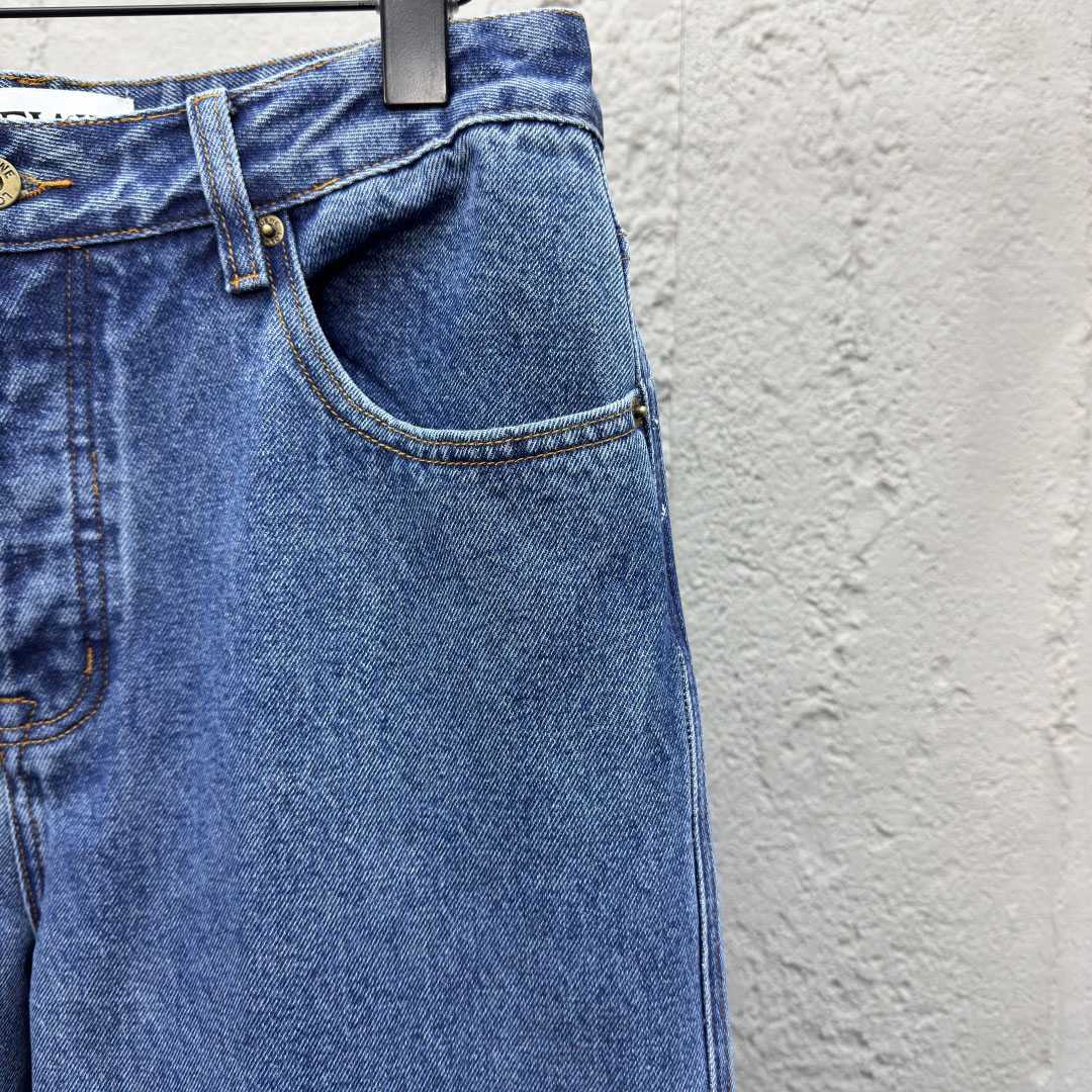Loewe Anagram Baggy Jeans 'Blue Denim' - PerfectKickZ
