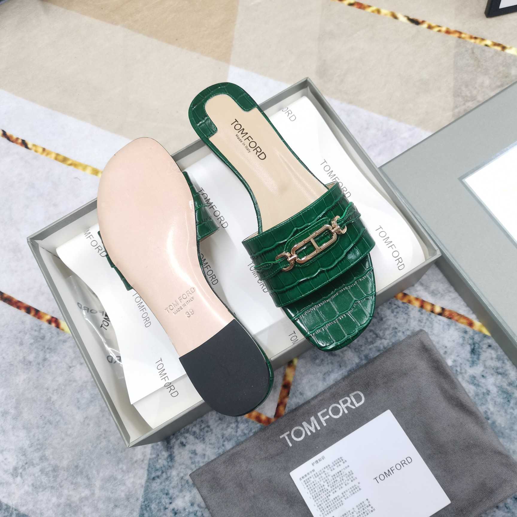 Tom Ford Whitney Slides - PerfectKickZ