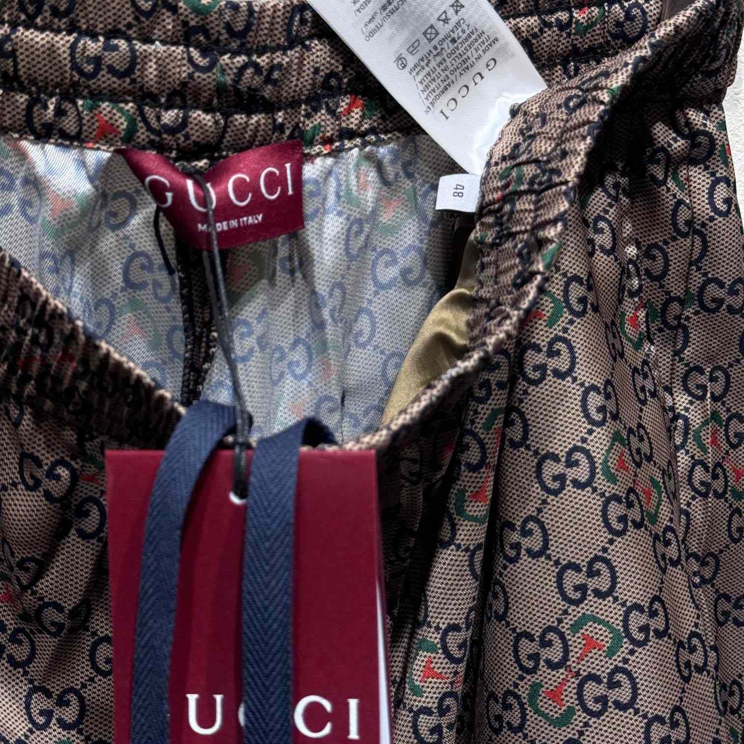 Gucci Printed Poplin Tech Shorts - PerfectKickZ