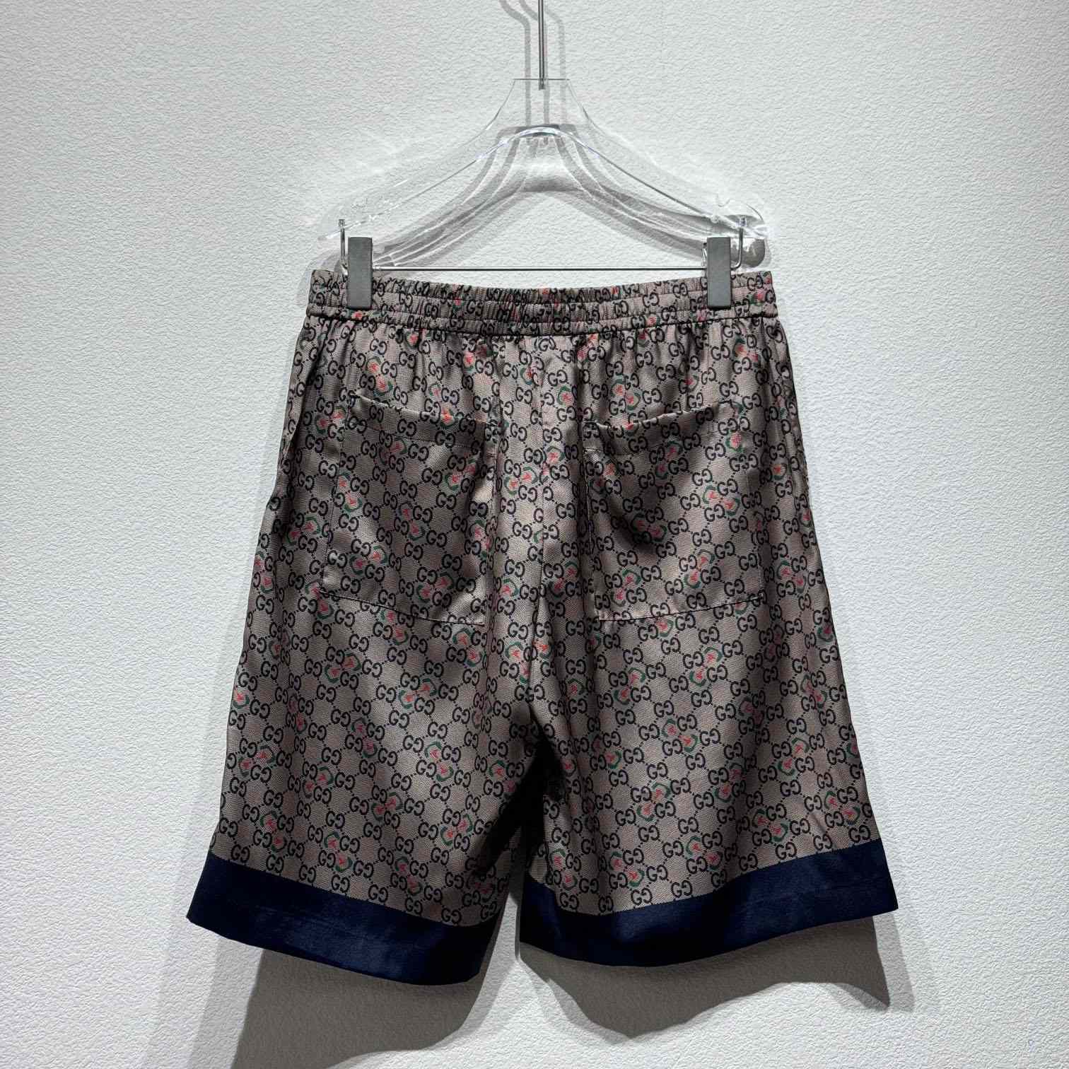 Gucci Printed Poplin Tech Shorts - PerfectKickZ