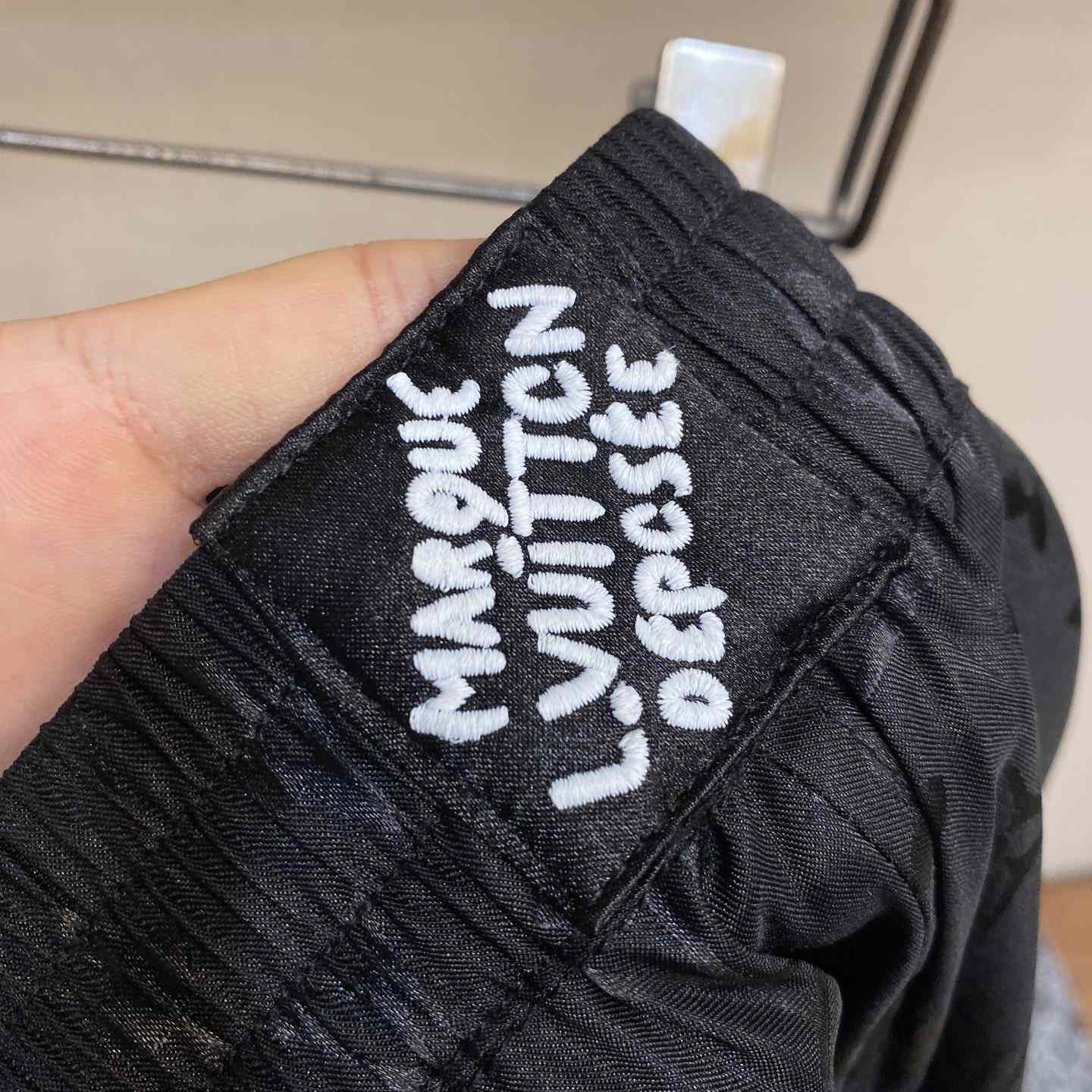 Louis Vuitton Monogram Moire Jacquard Silk Shorts  1AGTN2 - PerfectKickZ