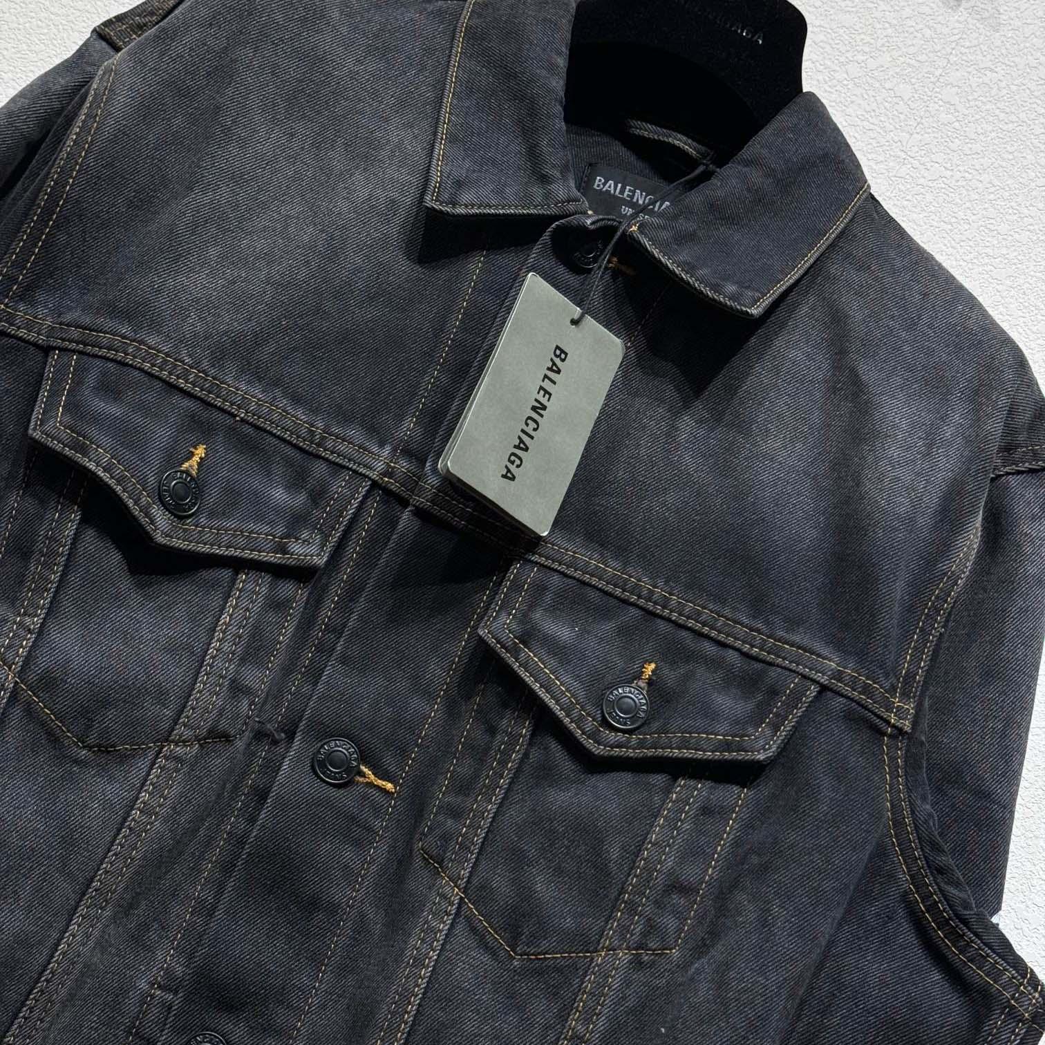 Balenciaga Diy Mental The Year Of The Denim Jacket - PerfectKickZ