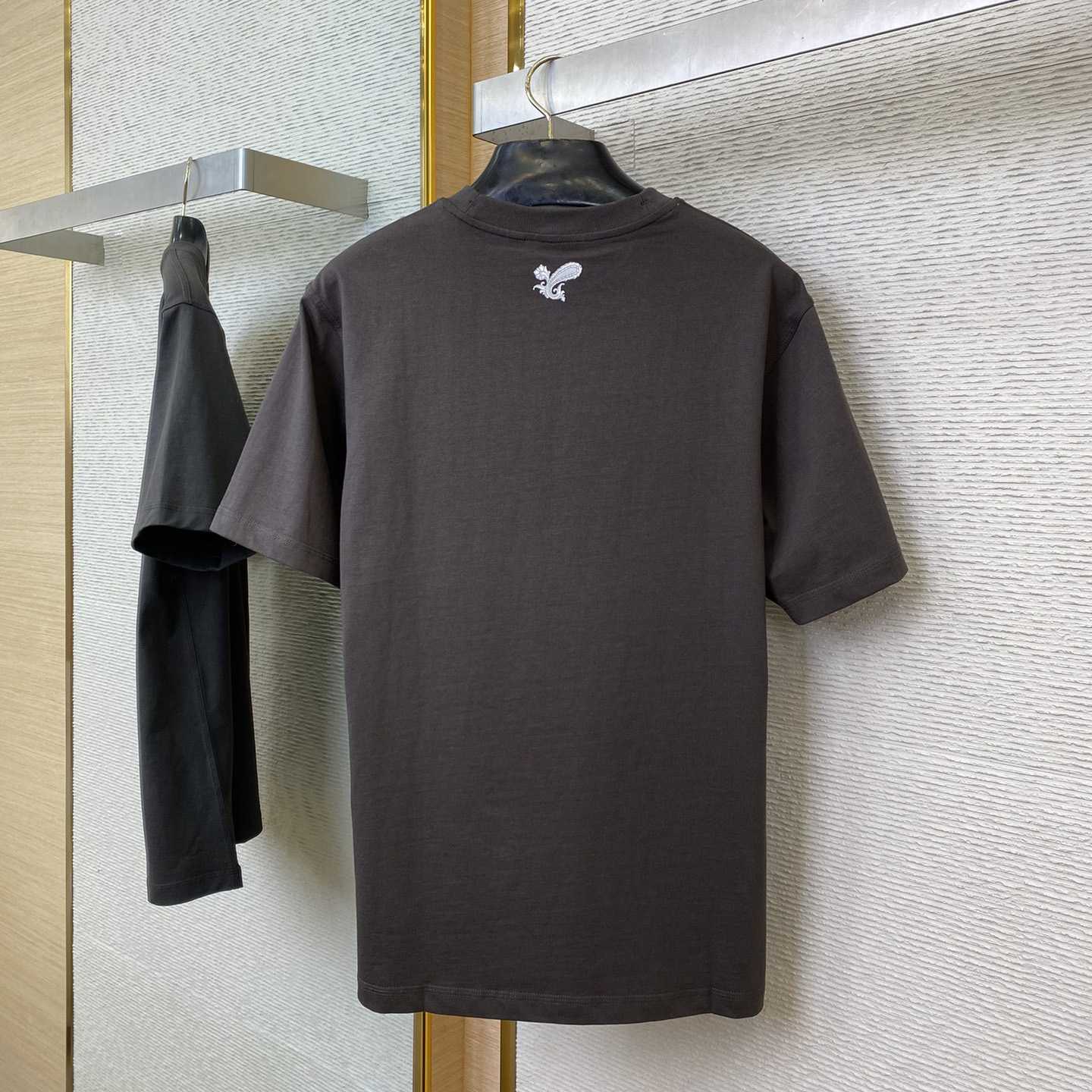 Burberry Paisley Logo Cotton T-shirt - PerfectKickZ