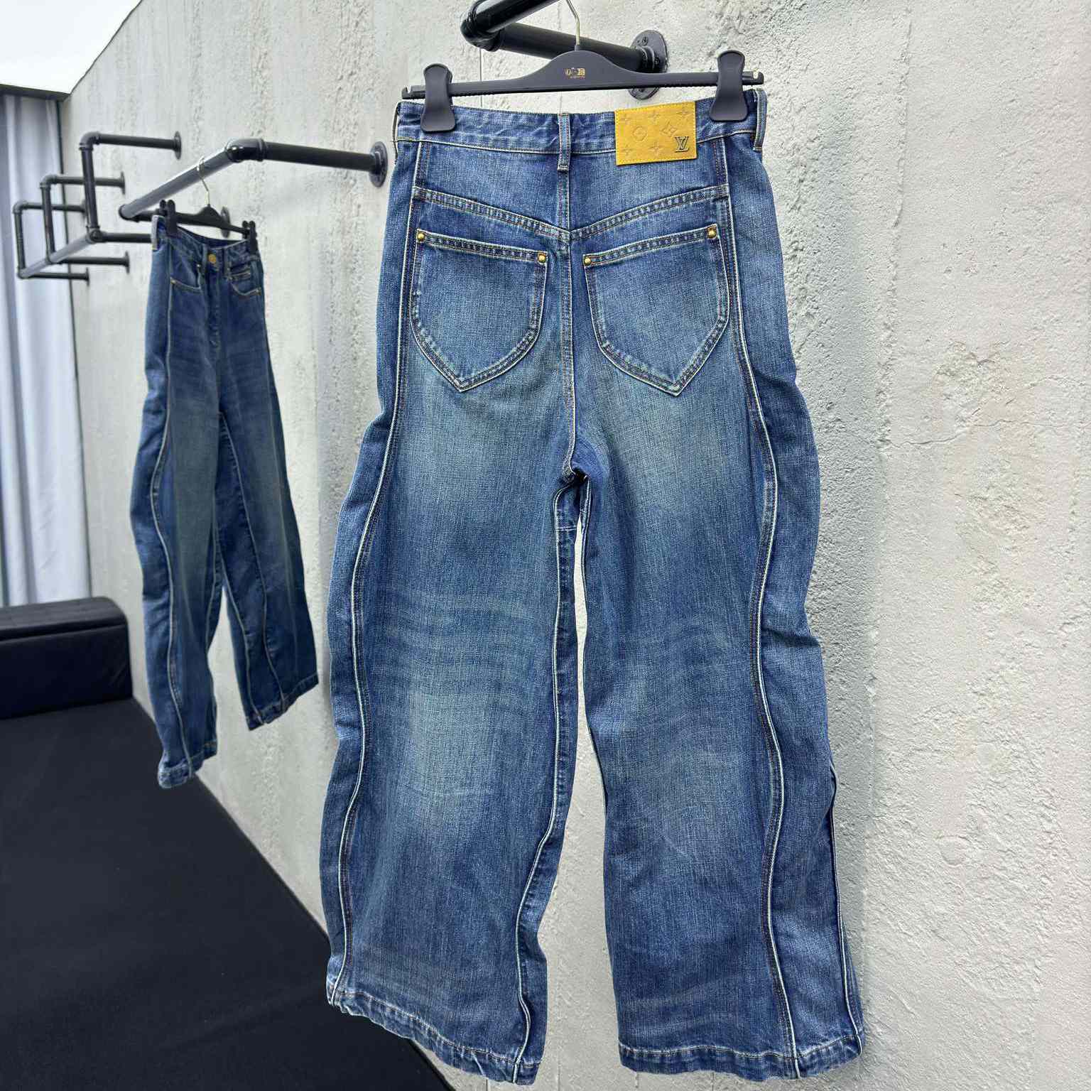 Louis Vuitton Jeans Denim Wave Wavy - PerfectKickZ