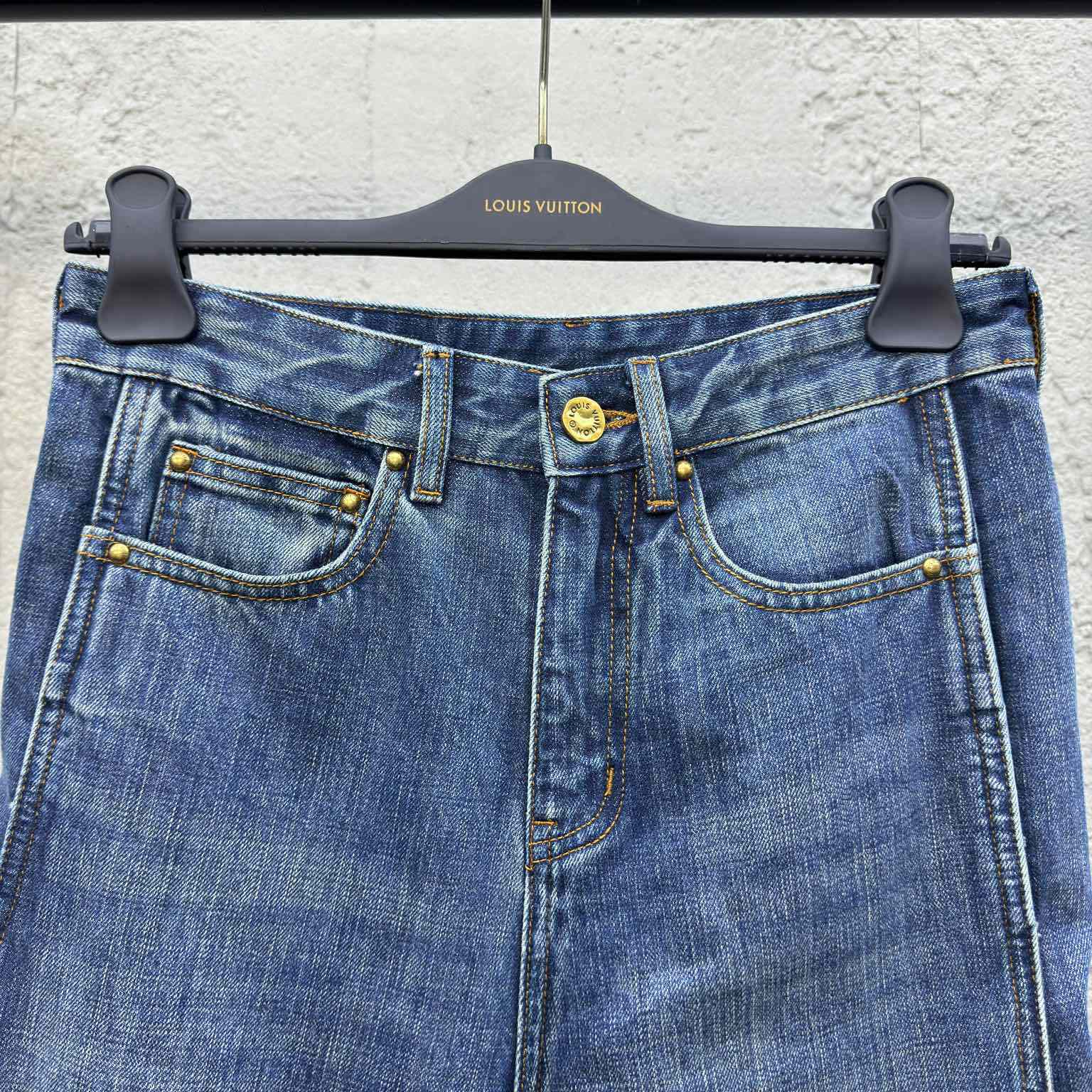 Louis Vuitton Jeans Denim Wave Wavy - PerfectKickZ