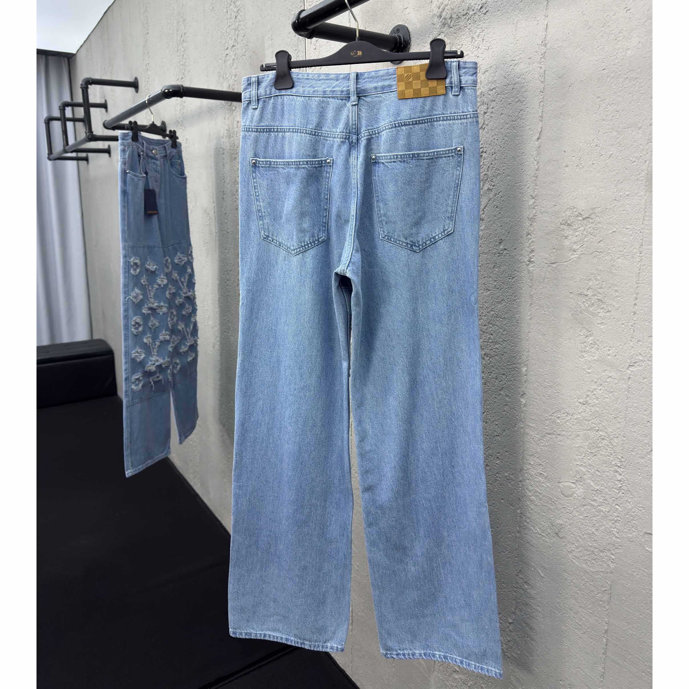 Louis Vuitton Denim Skate Jeans - PerfectKickZ