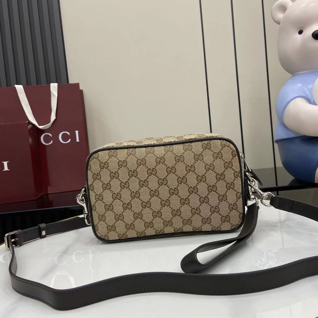 Gucci GG Canvas Small Crossbody Bag - PerfectKickZ