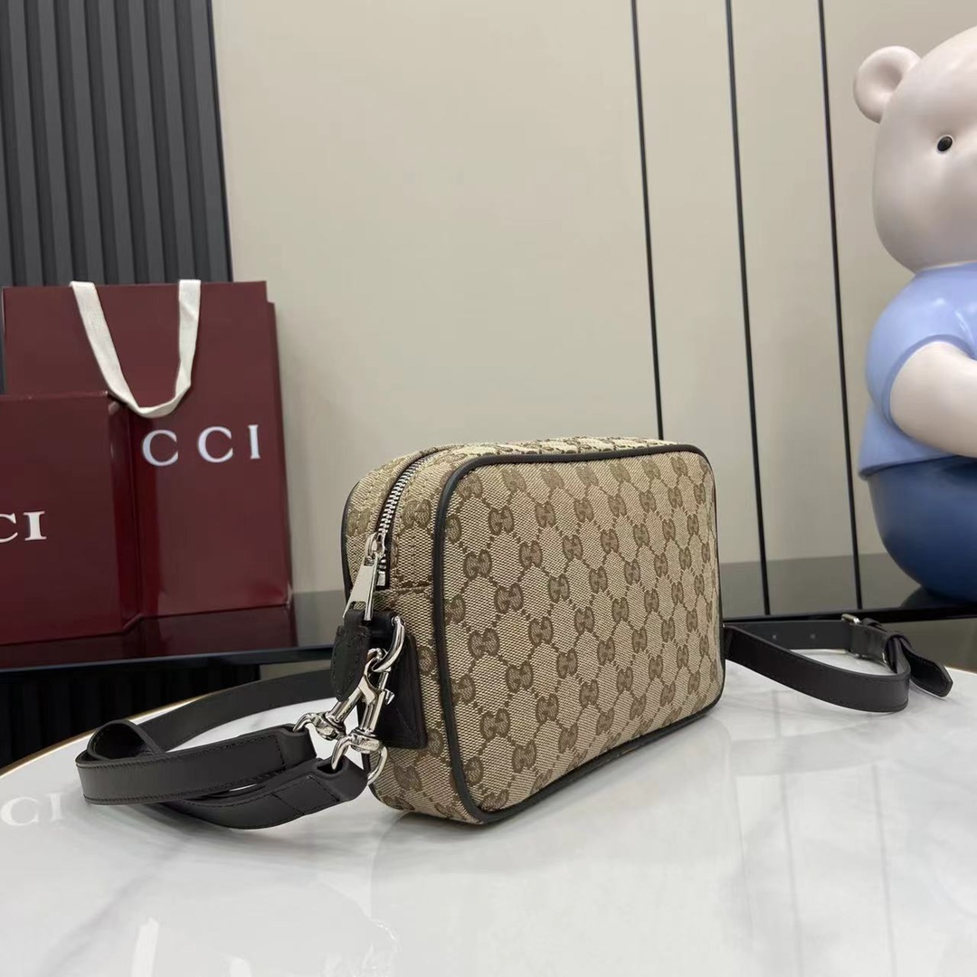 Gucci GG Canvas Small Crossbody Bag - PerfectKickZ