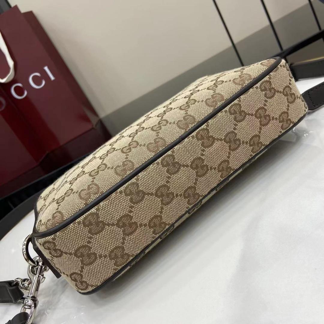 Gucci GG Canvas Small Crossbody Bag - PerfectKickZ