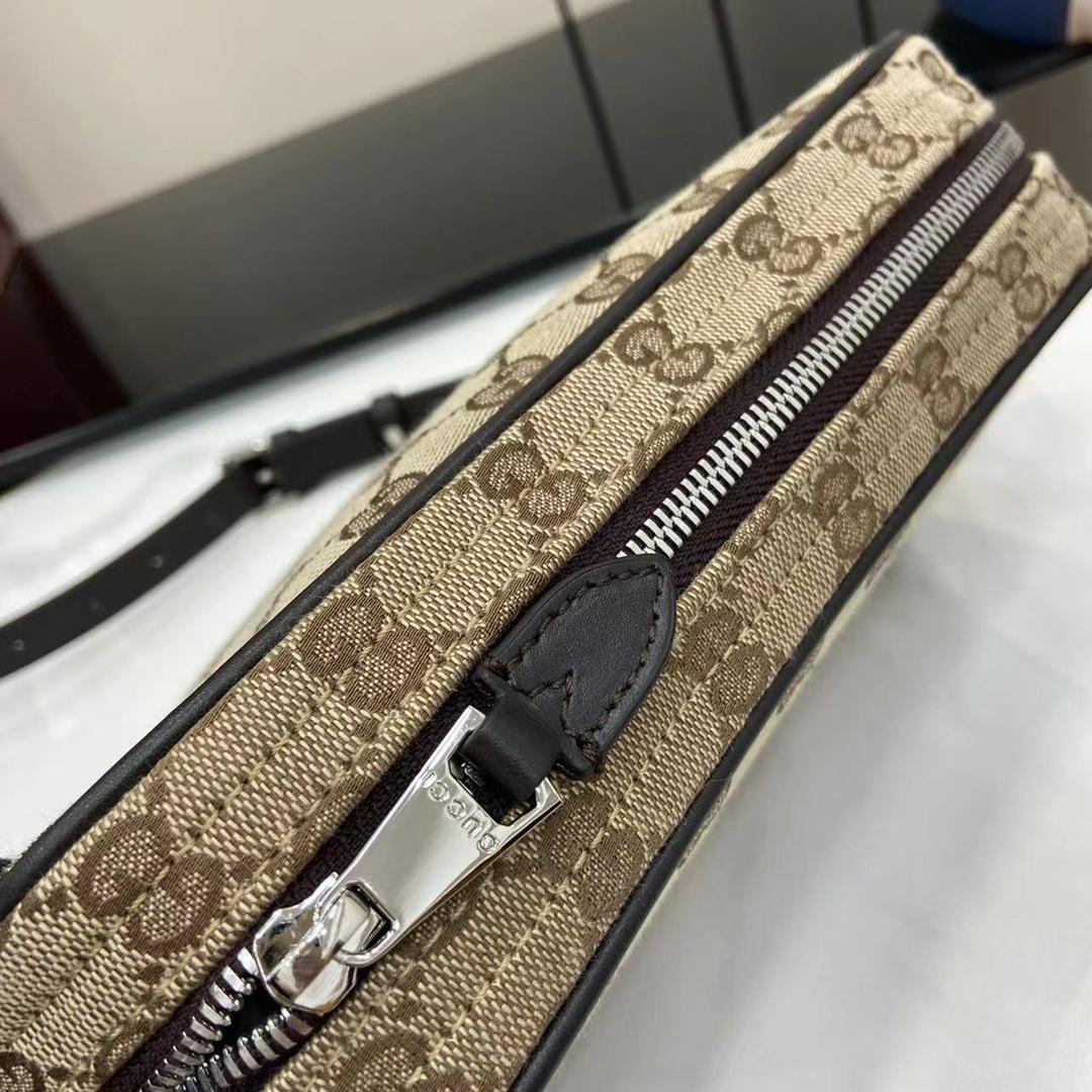 Gucci GG Canvas Small Crossbody Bag - PerfectKickZ
