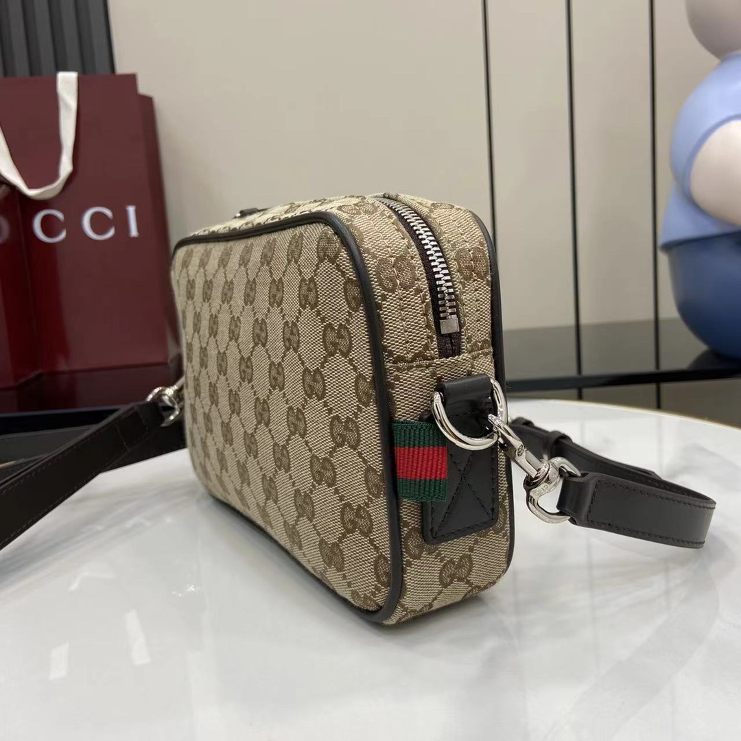 Gucci GG Canvas Small Crossbody Bag - PerfectKickZ