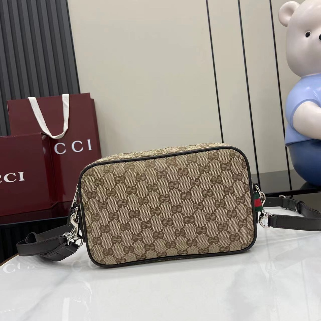 Gucci GG Canvas Small Crossbody Bag - PerfectKickZ