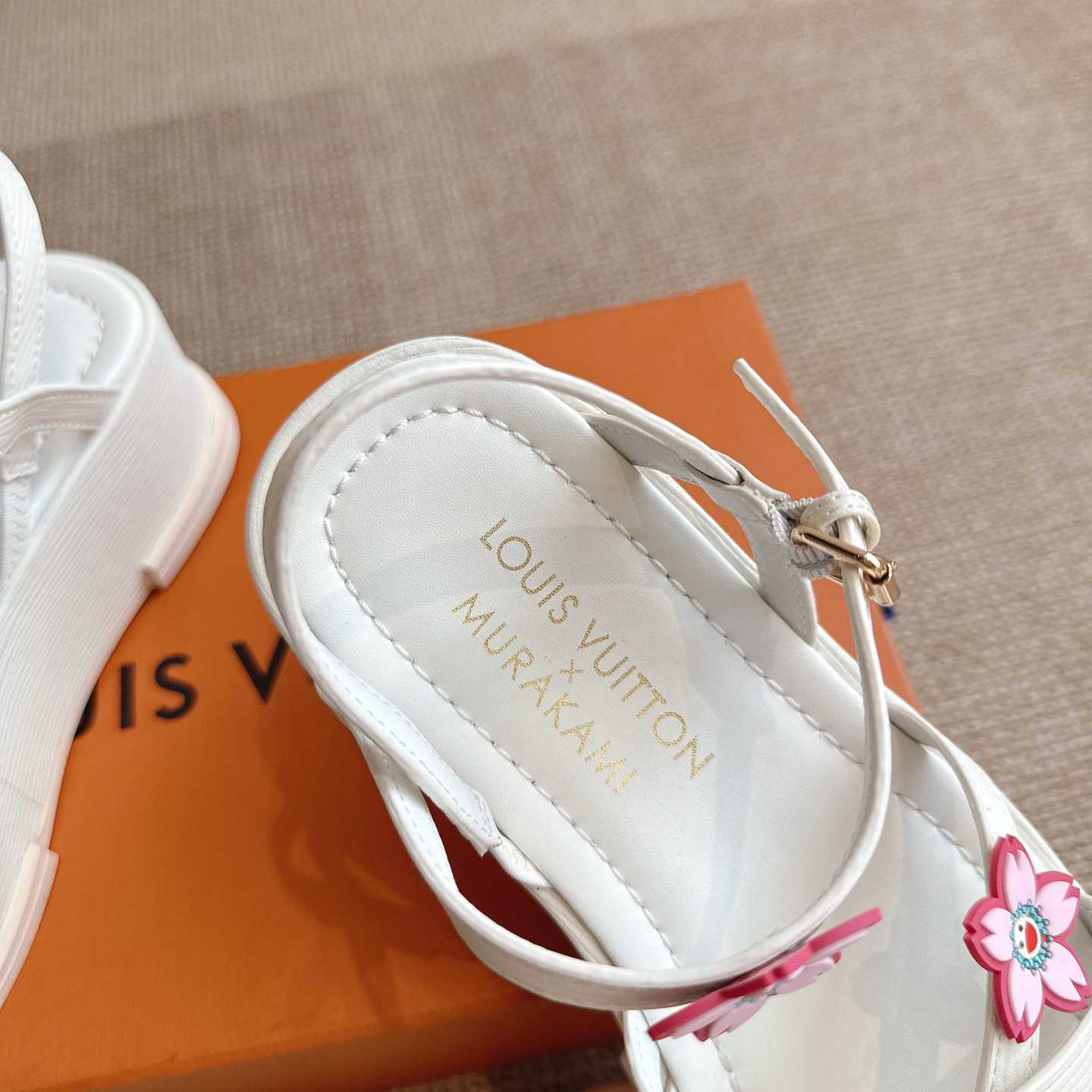 Louis Vuitton LV x TM Maya Platform Sandal - PerfectKickZ