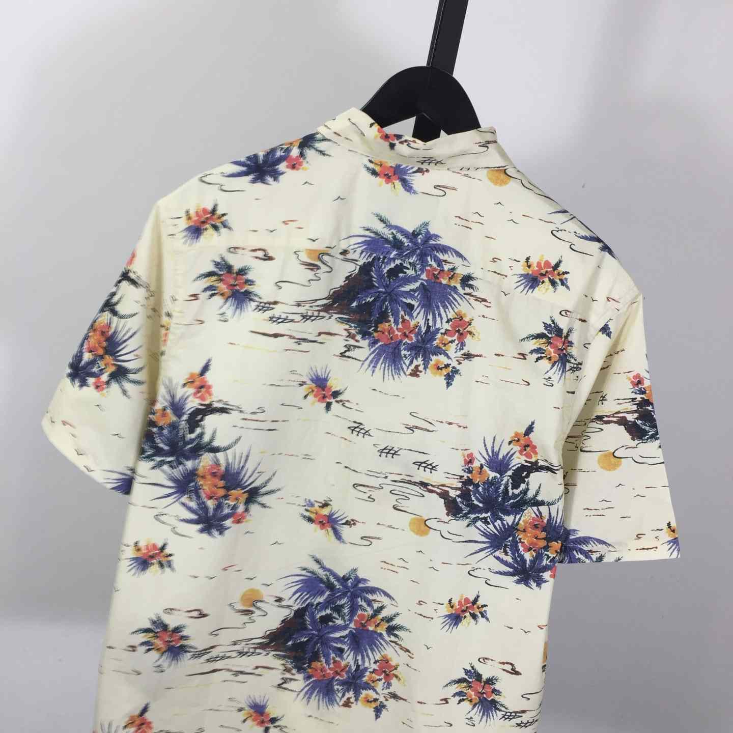 Prada Hawaii Print Bowling Shirt - PerfectKickZ