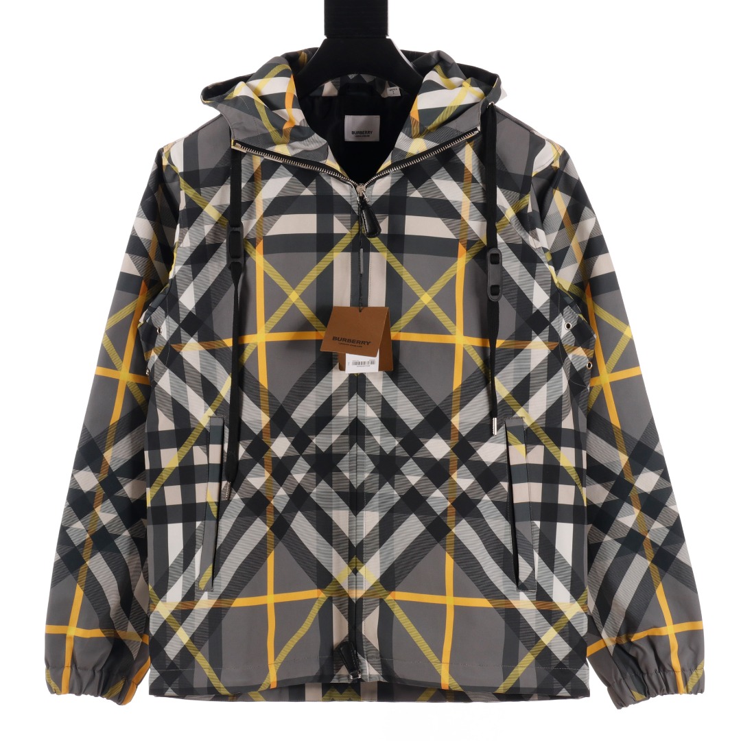 Burberry Check Nylon Jacket  - PerfectKickZ