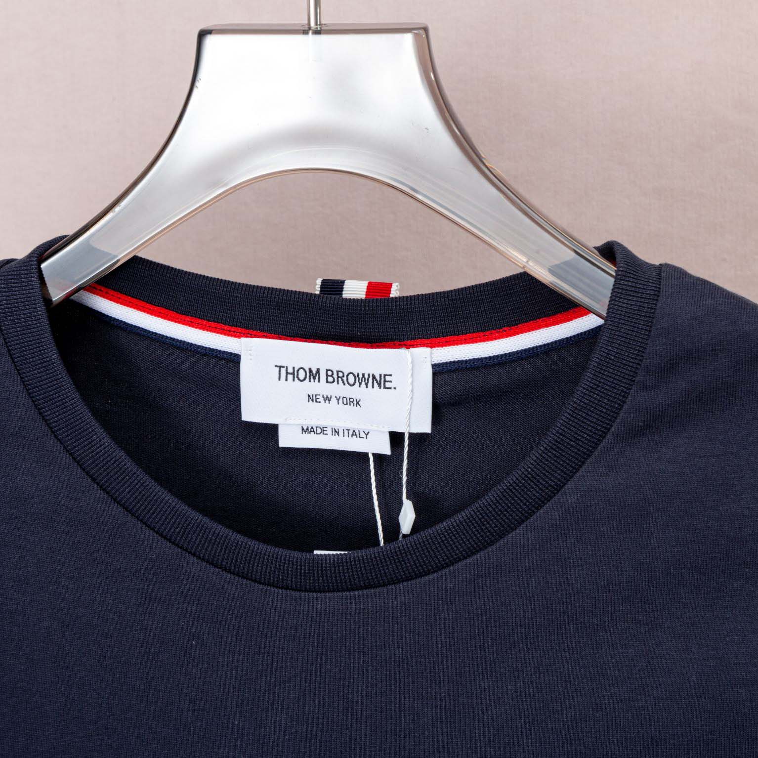 Thom Browne Cotton-jersey T-shirt - PerfectKickZ