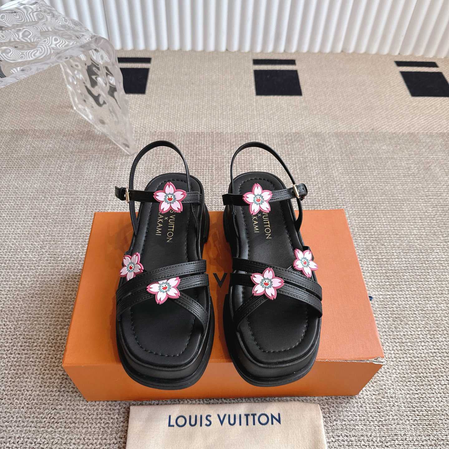 Louis Vuitton LV x TM Maya Platform Sandal - PerfectKickZ