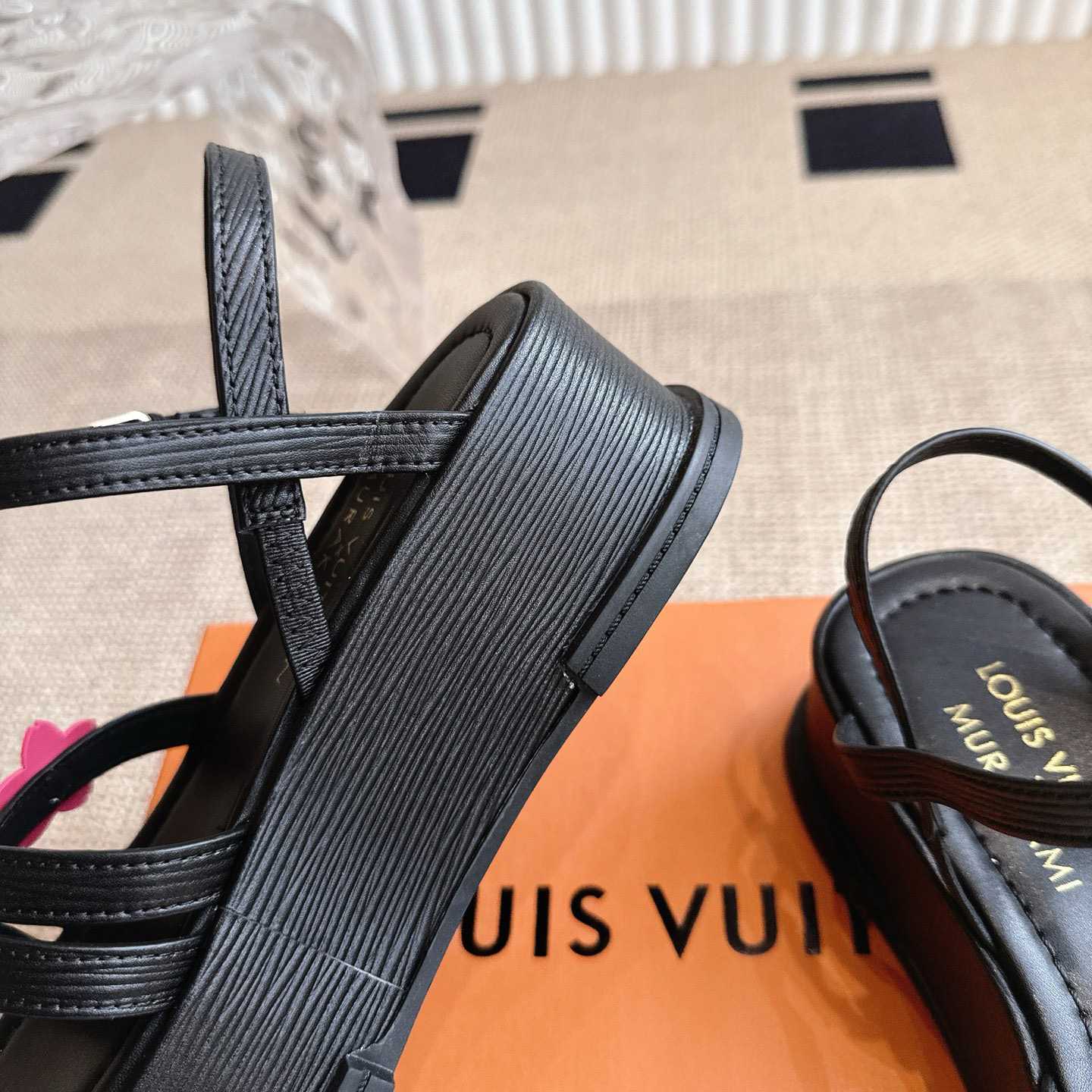 Louis Vuitton LV x TM Maya Platform Sandal - PerfectKickZ