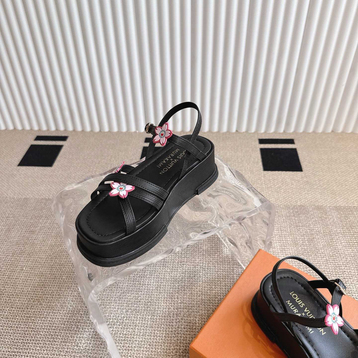 Louis Vuitton LV x TM Maya Platform Sandal - PerfectKickZ
