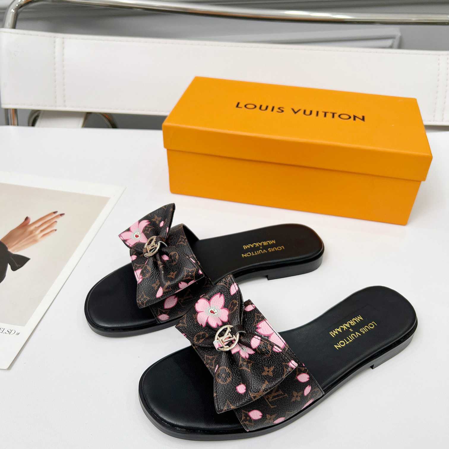 Louis Vuitton LV x TM Lily Flat Mule   1AGVYB - PerfectKickZ
