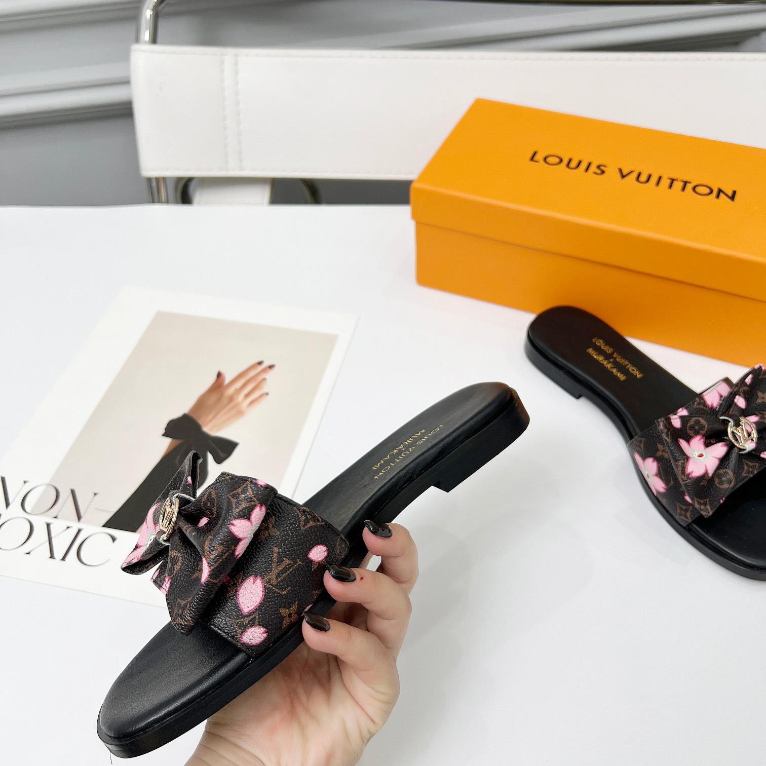 Louis Vuitton LV x TM Lily Flat Mule   1AGVYB - PerfectKickZ