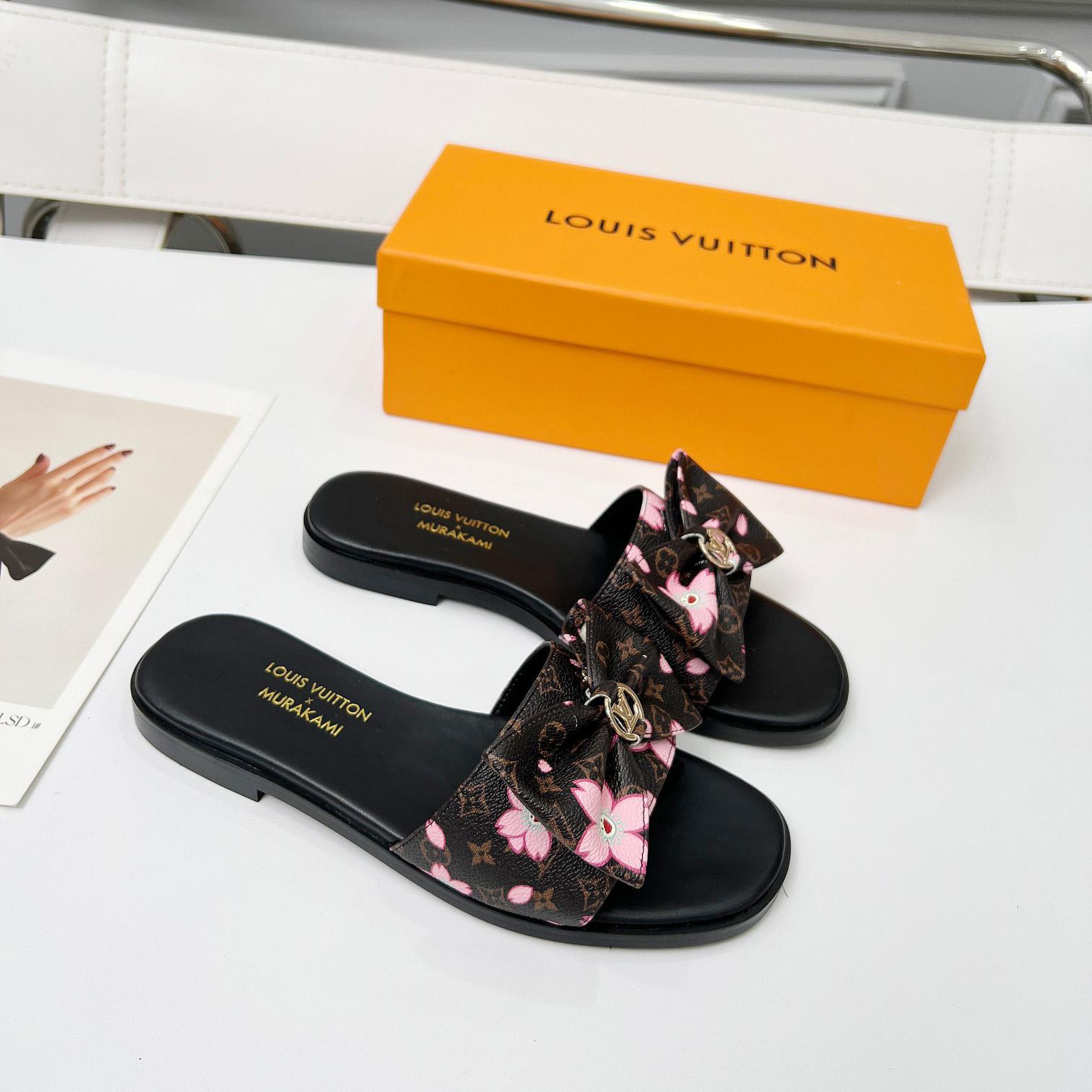 Louis Vuitton LV x TM Lily Flat Mule   1AGVYB - PerfectKickZ