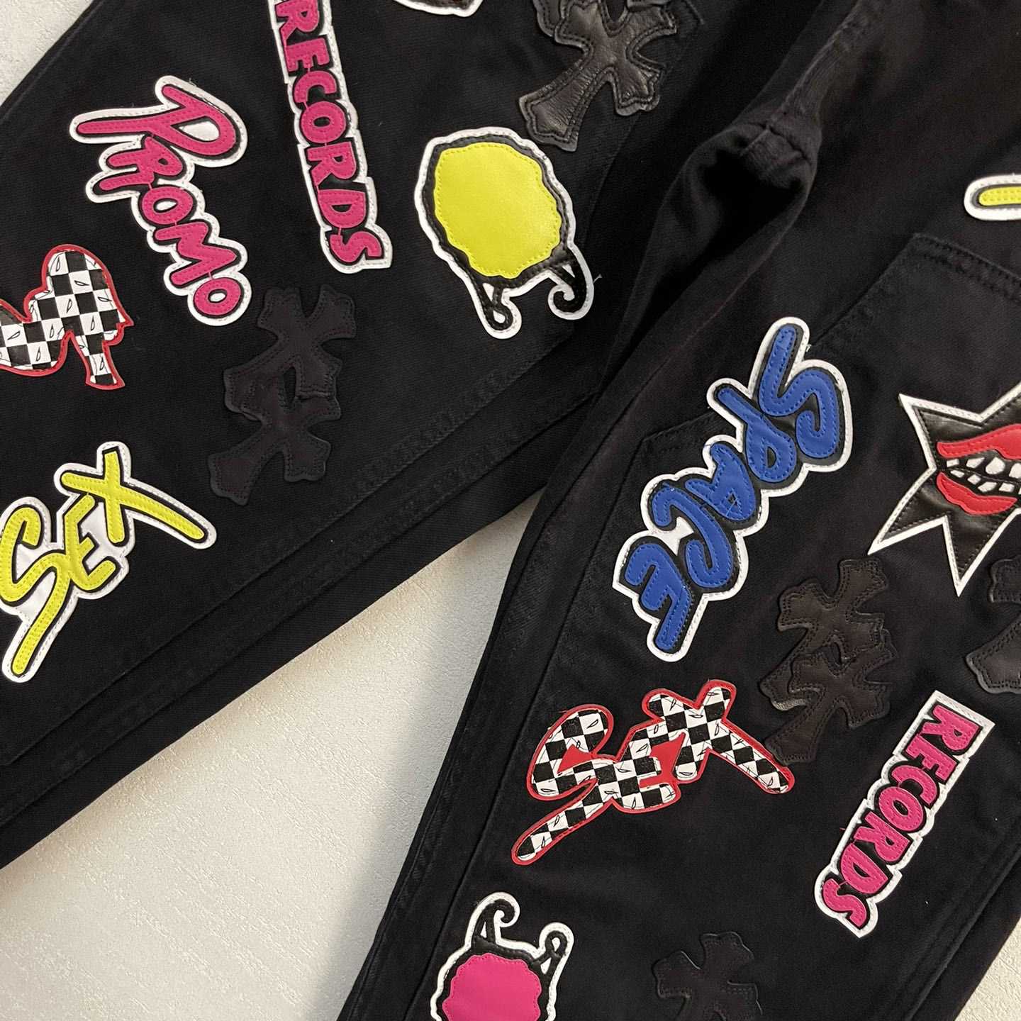 Chrome Hearts Matty Boy Sex Records Black Jean - PerfectKickZ
