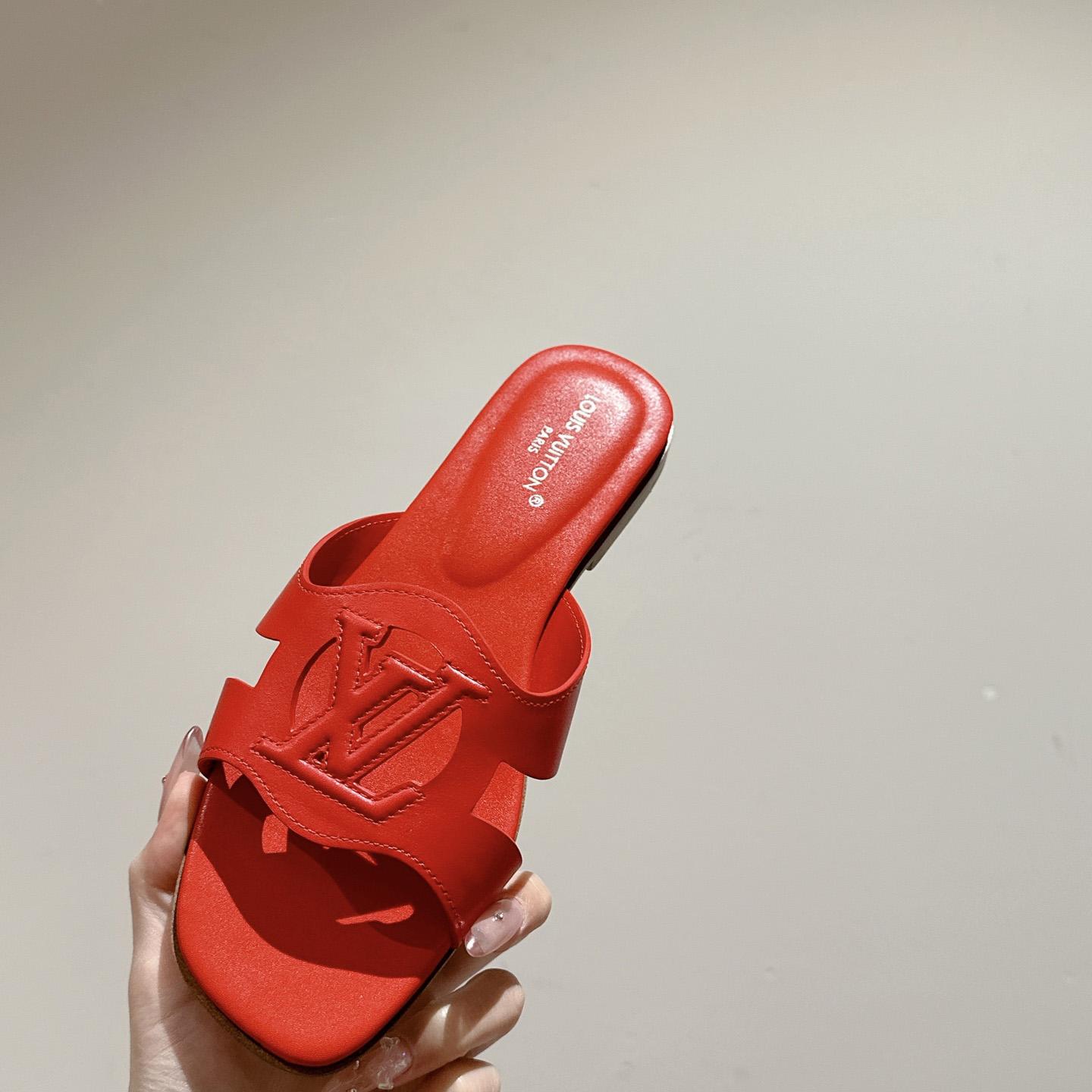 Louis Vuitton LV Isola Flat Mule - PerfectKickZ