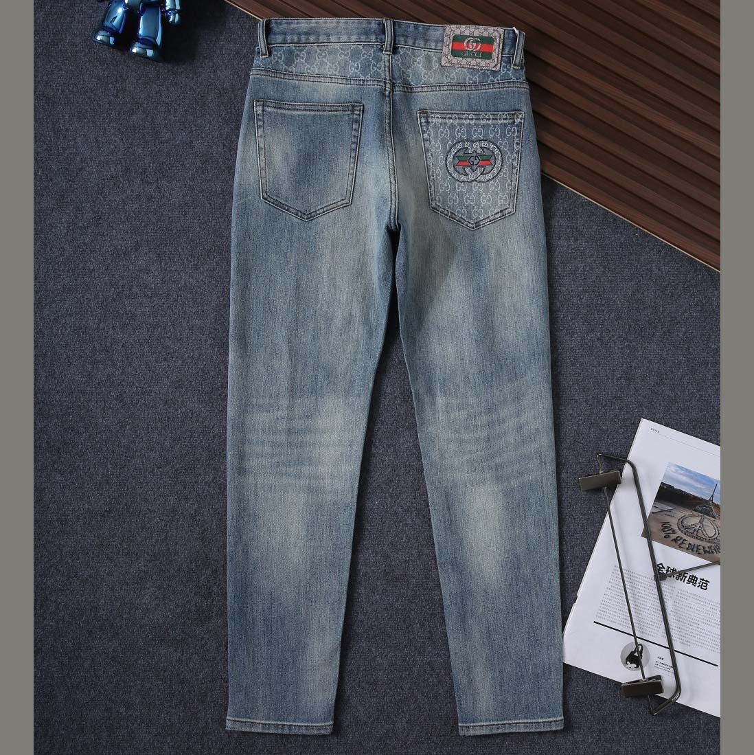 Gucci GG Denim Jeans - PerfectKickZ