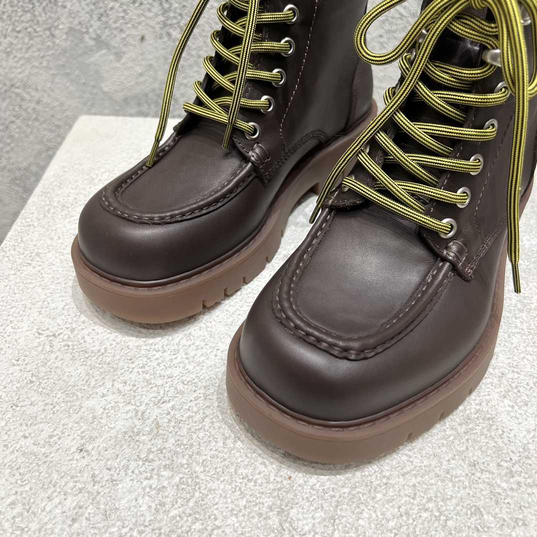 Bottega Veneta Haddock Lace-Up Ankle Boot - PerfectKickZ