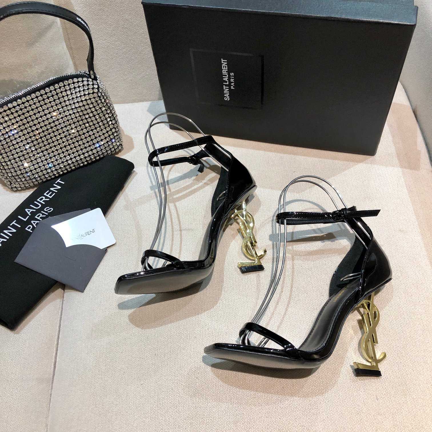Saint Laurent 110mm Opyum Sandals - PerfectKickZ