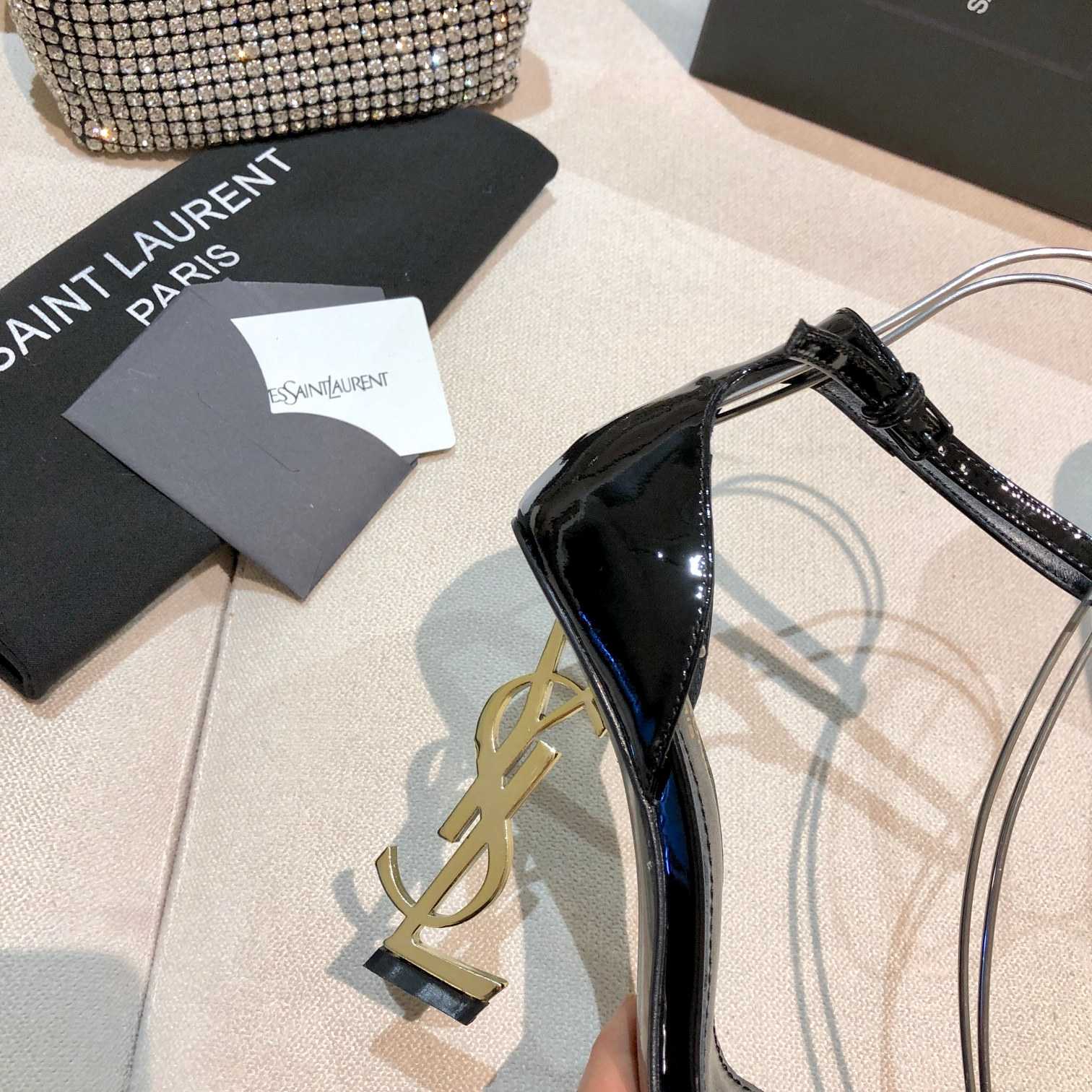 Saint Laurent 110mm Opyum Sandals - PerfectKickZ