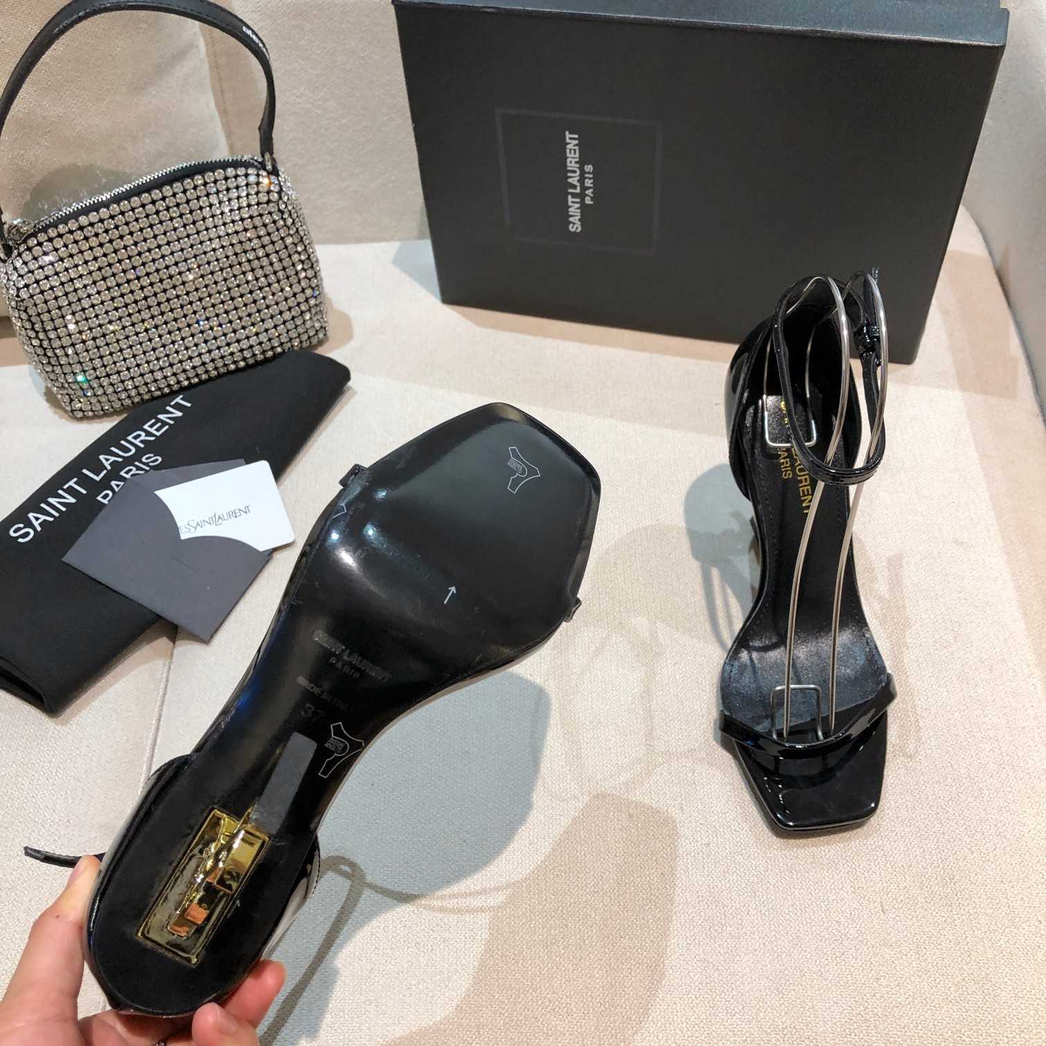 Saint Laurent 110mm Opyum Sandals - PerfectKickZ