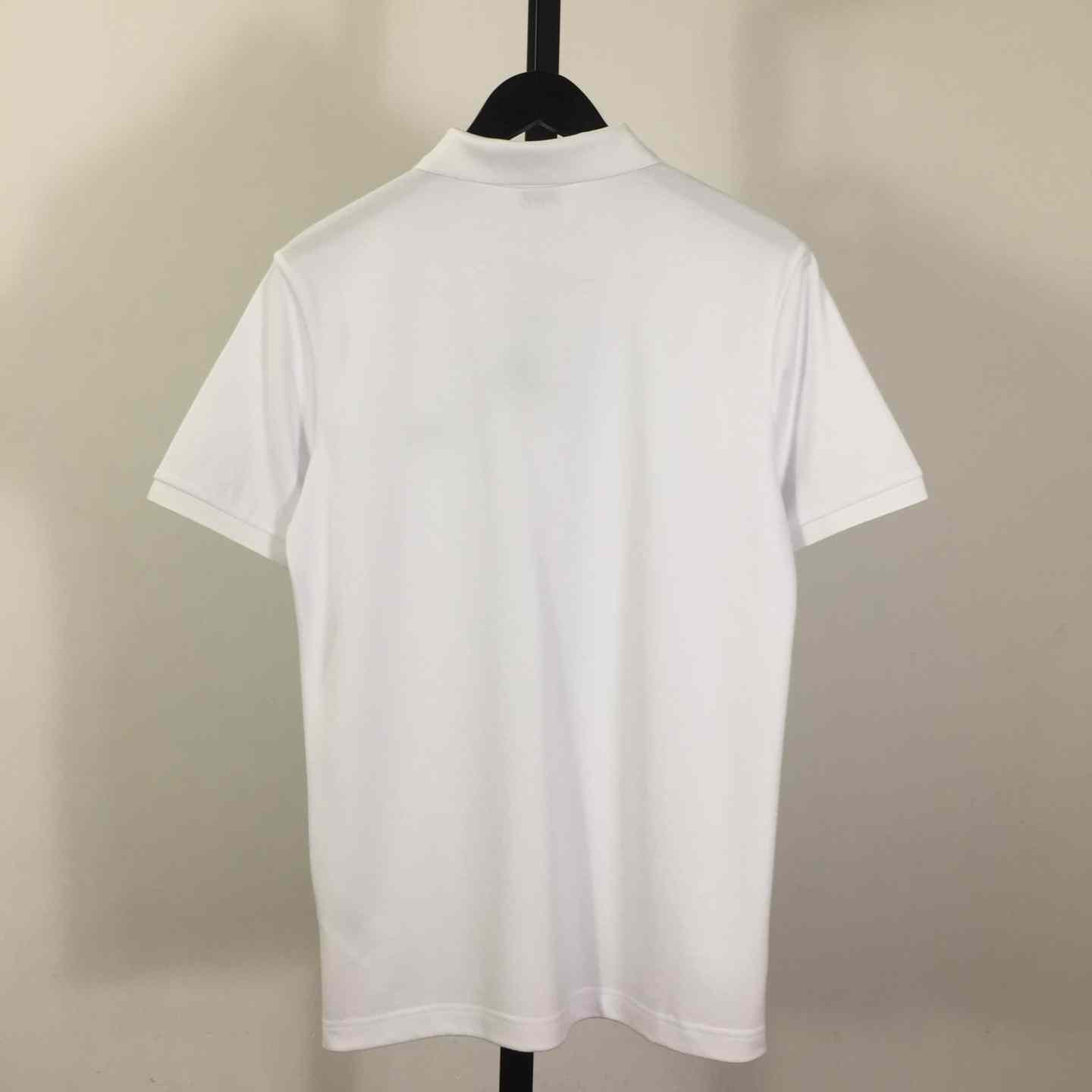 Cotton Polo Shirt In White - PerfectKickZ
