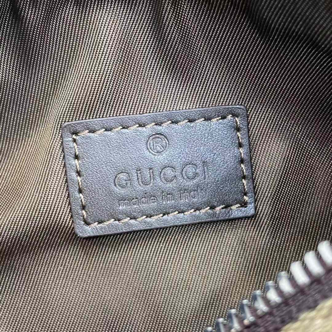 Gucci GG Canvas Mini Cylinder Bag - PerfectKickZ