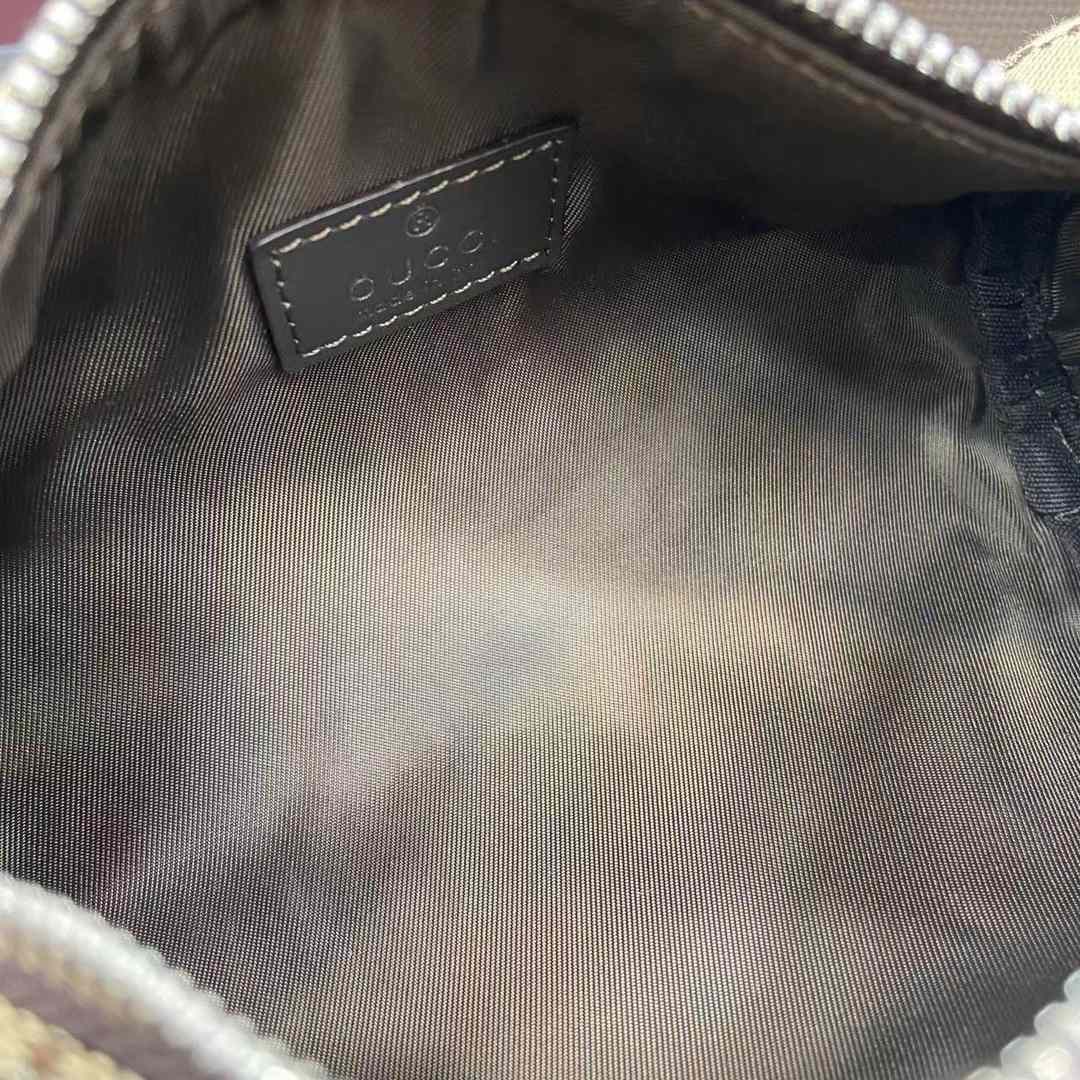 Gucci GG Canvas Mini Cylinder Bag - PerfectKickZ