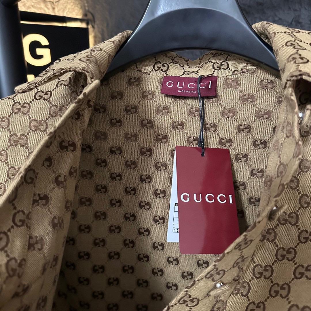 Gucci Canvas Short Sleeve Shirt - PerfectKickZ